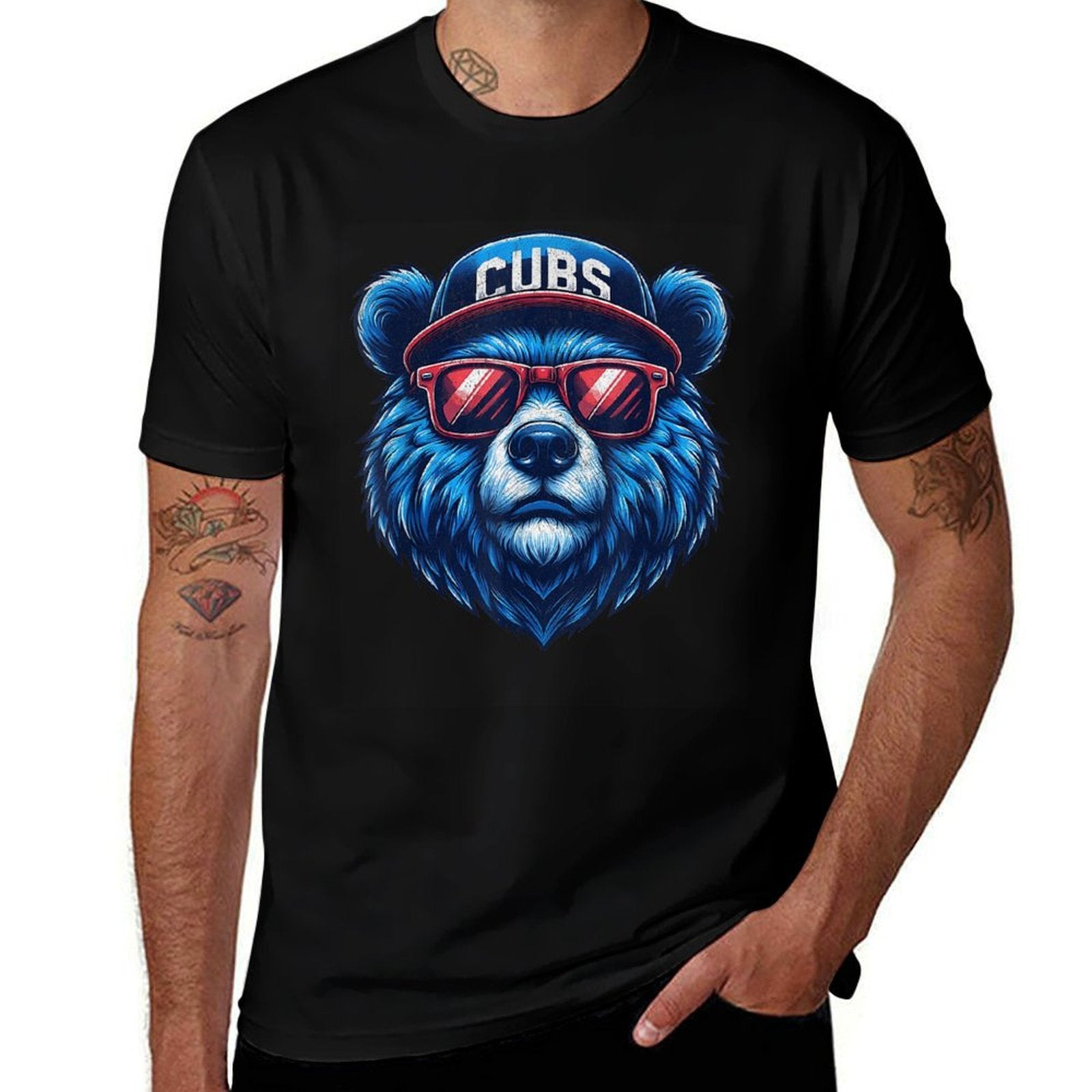 Vintage Cubs Name Retro Design For Men Women And Kids  Eco-friendly Material T-Shirt