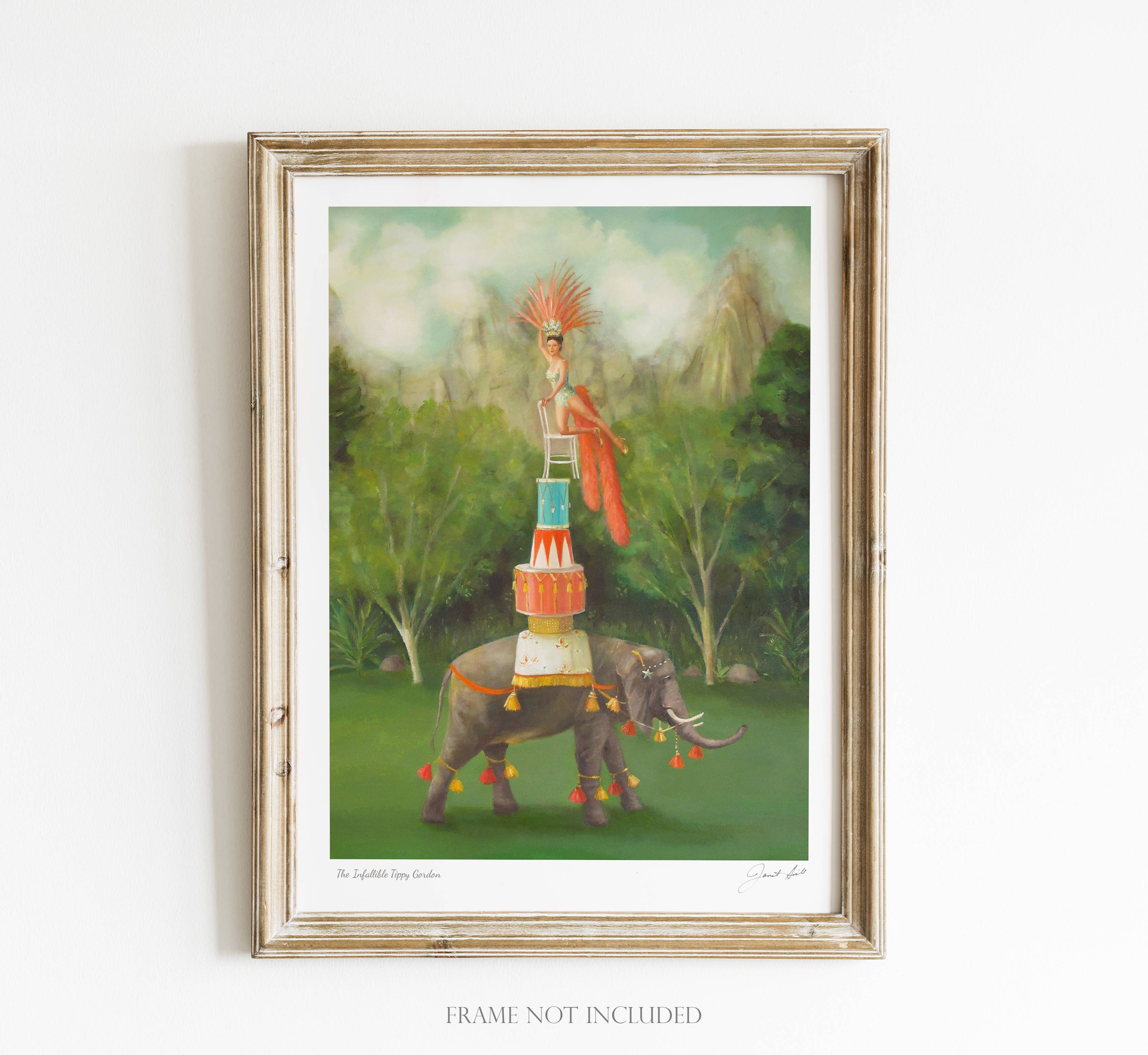 The Infallible Tippy Gordon Art Print - 8.5&amp;quot; X 11&amp;quot;