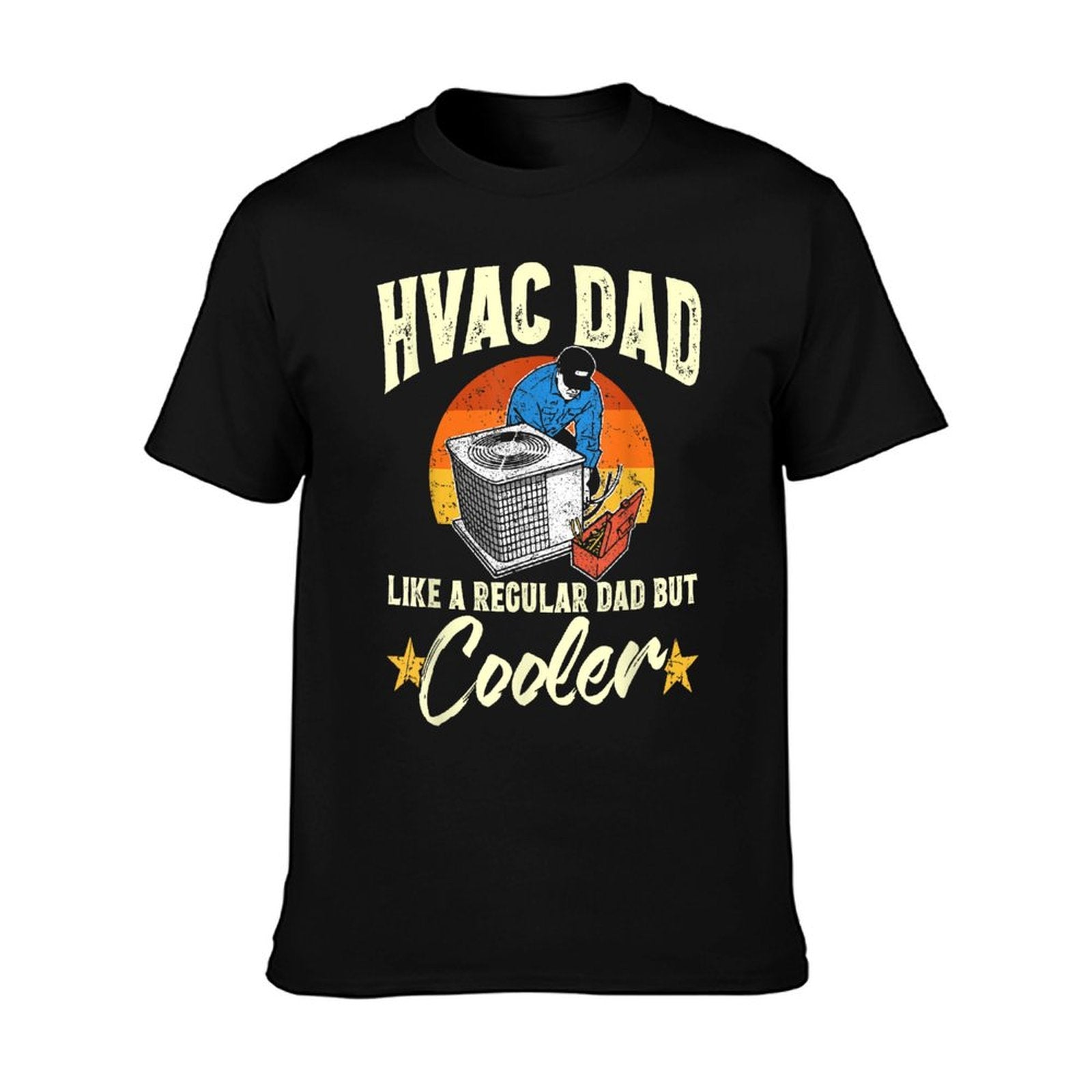 HVAC Dad But Cooler Mens Funny HVAC Technician Father T-Shirt