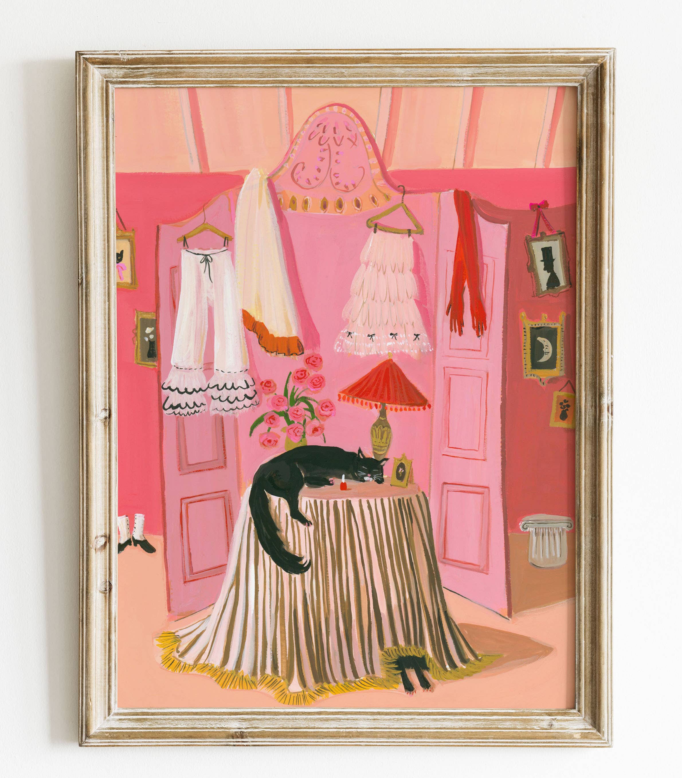 Catnip 8.5&amp;quot;x11&amp;quot; Art Print by Janet Hill