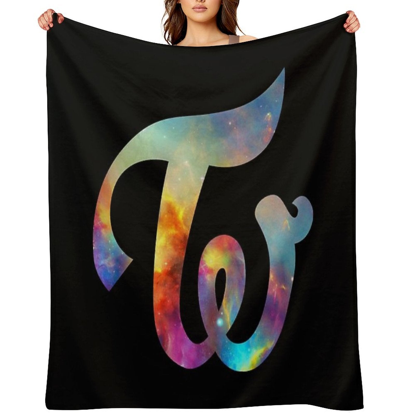 Twice Nebula Throw Blanket
