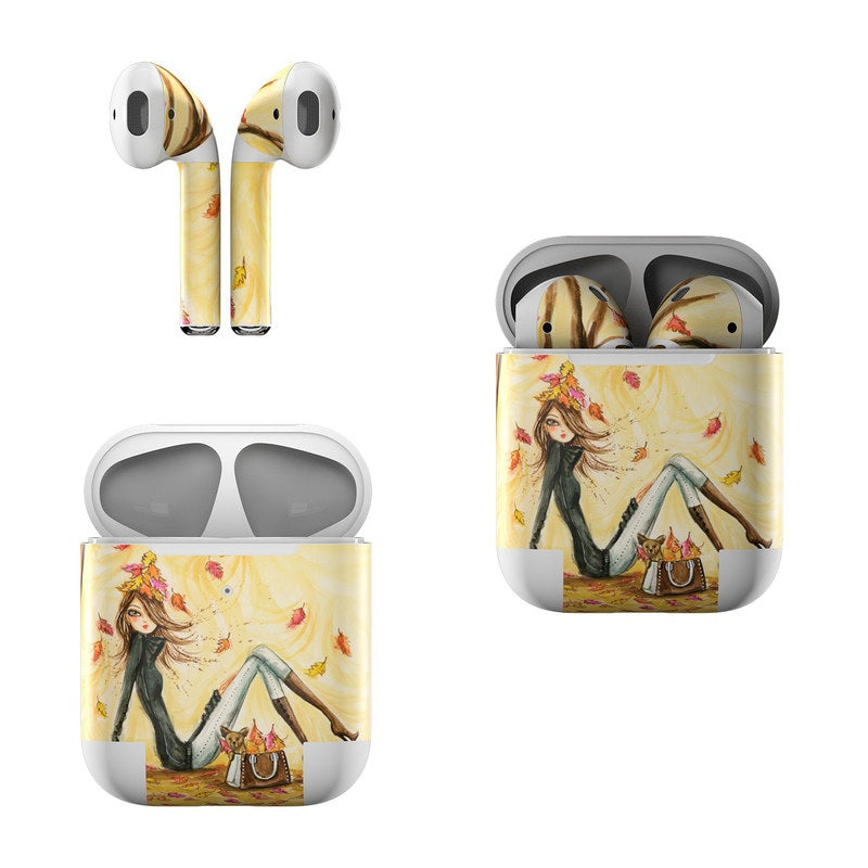 AUTUMN LEAVES - APPLE AIRPODS SKIN