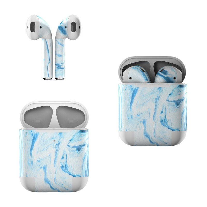 AZUL MARBLE - APPLE AIRPODS SKIN