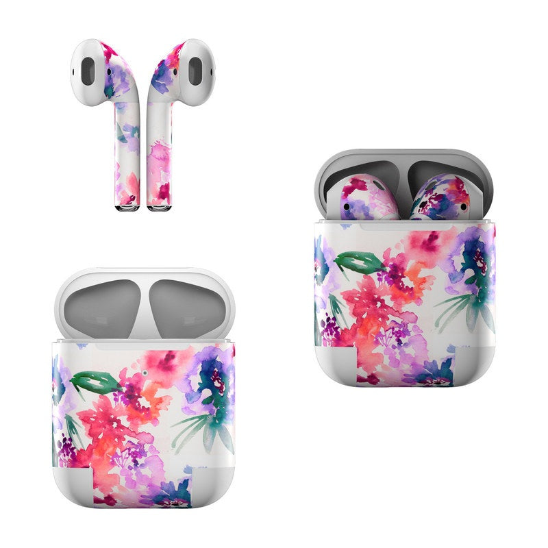 Blurred Flowers - Apple AirPods Skin