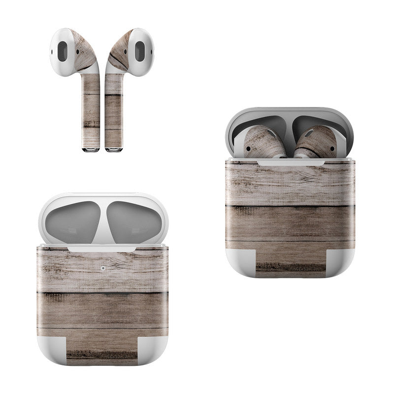BARN WOOD - APPLE AIRPODS SKIN