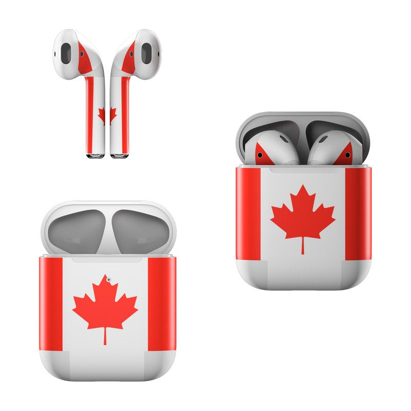 CANADIAN FLAG - APPLE AIRPODS SKIN