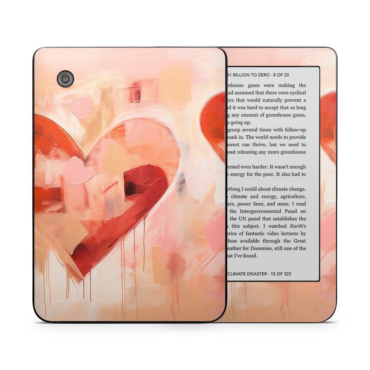 AbEx Hearts - Kobo Clara 2E Skin