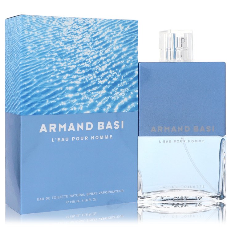 Armand Basi L&amp;#39;eau Pour Homme by Armand Basi Eau De Toilette Spray 4.2 oz for Men