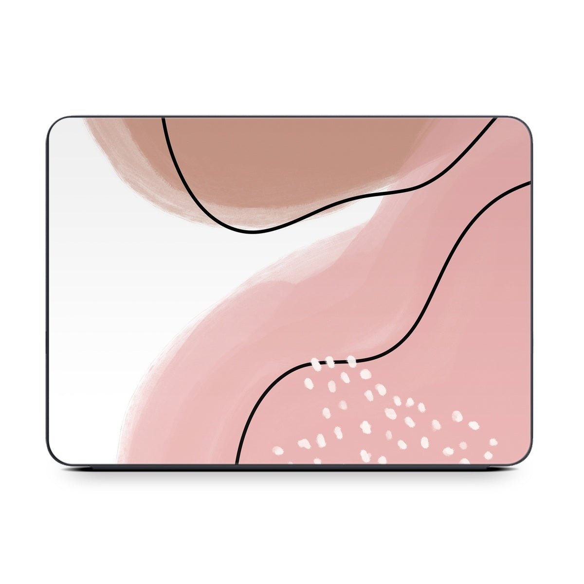 Abstract Pink and Brown - Apple Smart Keyboard Folio Skin