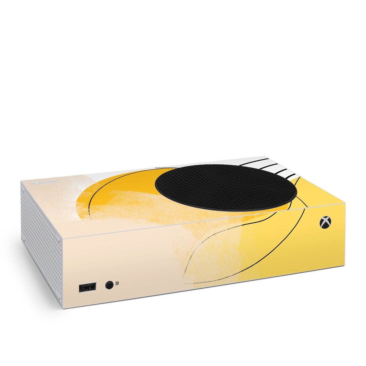 Abstract Yellow - Microsoft Xbox Series S Skin