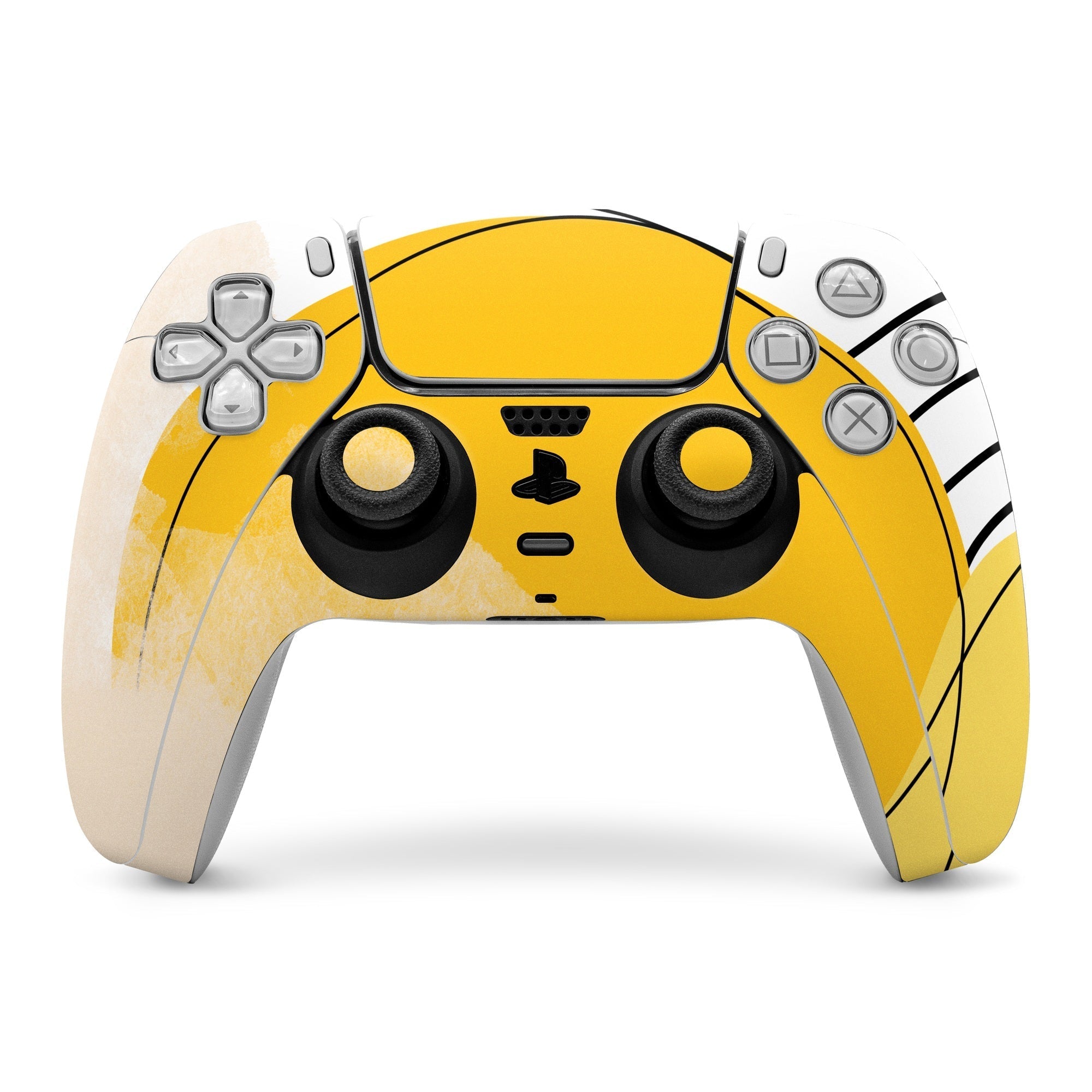 Abstract Yellow - Sony PS5 Controller Skin