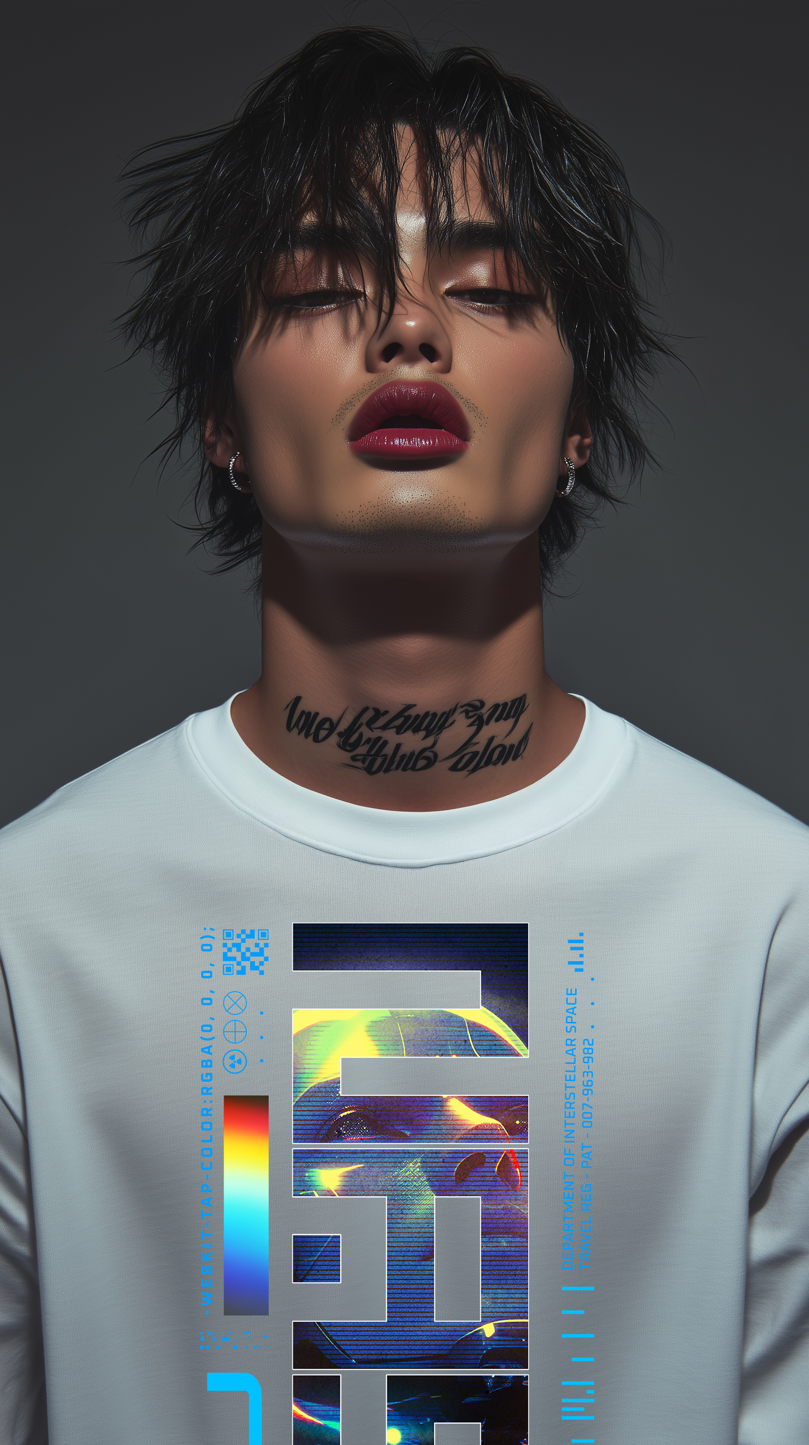 NASA DYSTRO Oversized Boxy Tee