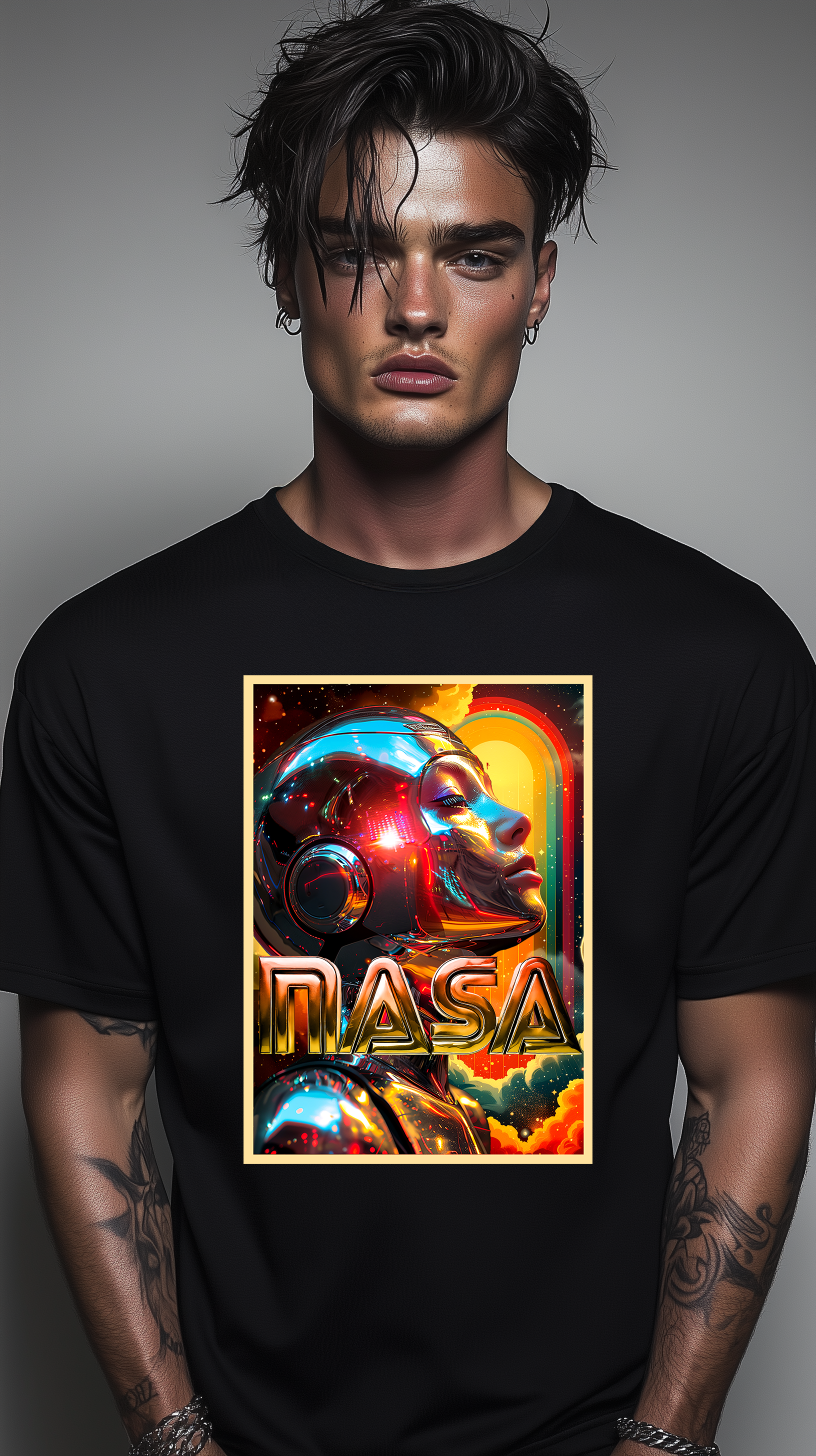 NASA Stardust Oversized Boxy Tee