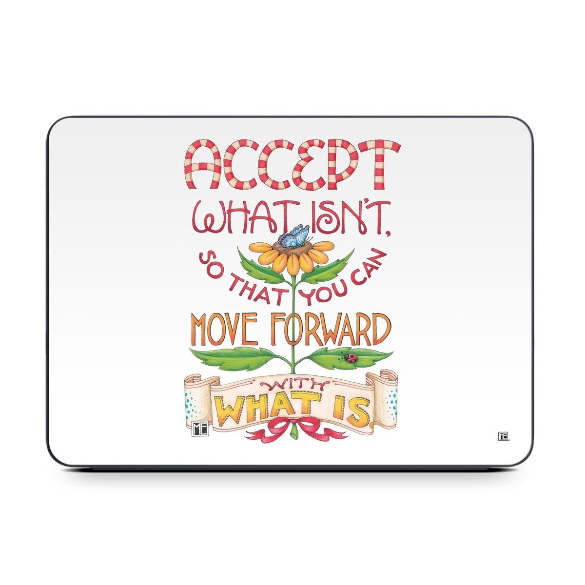 Accept What Isn&amp;#39;t - Apple Smart Keyboard Folio Skin