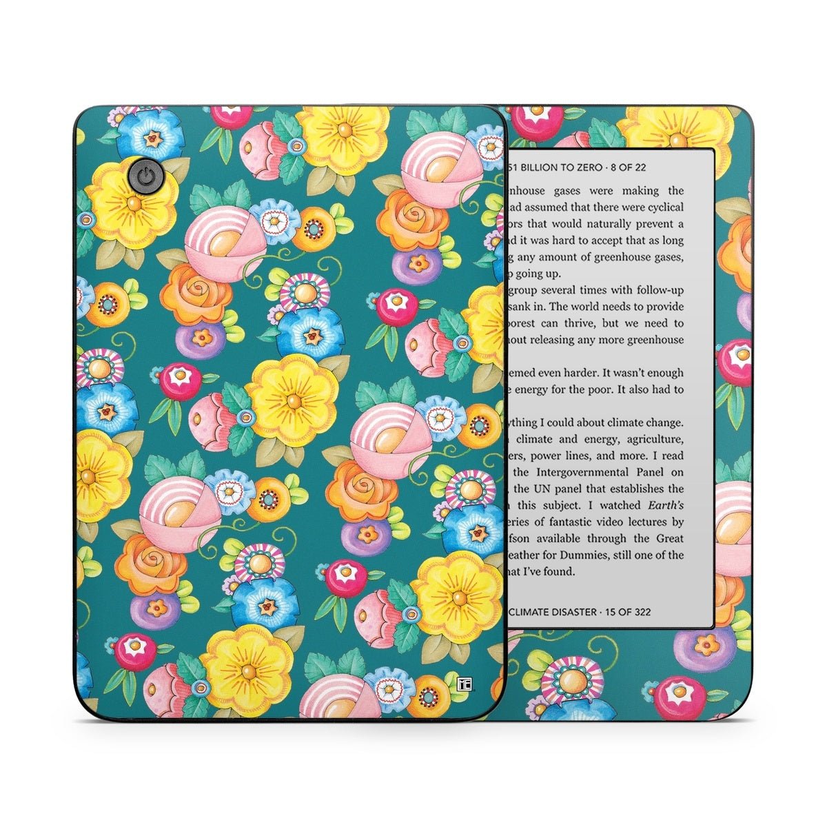 Act Right Flowers - Kobo Clara 2E Skin