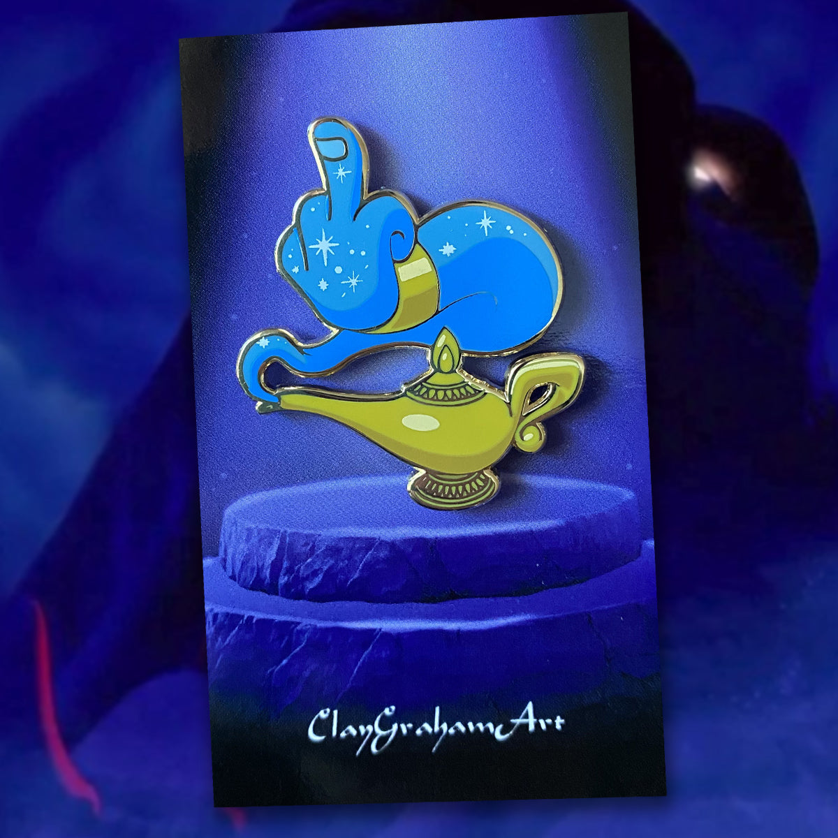 One Wish Left 1.75&amp;quot; Hard Enamel Pin