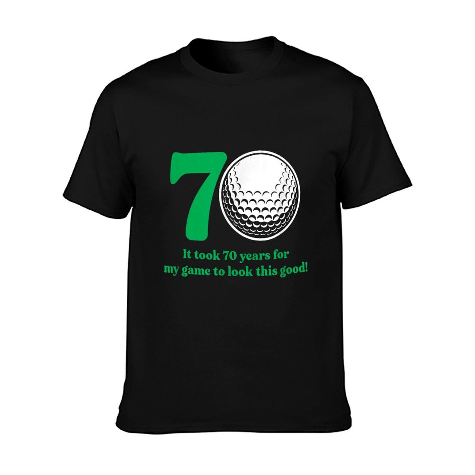 70 Year Old Golfer Golfing Golf 70th Birthday T-Shirt