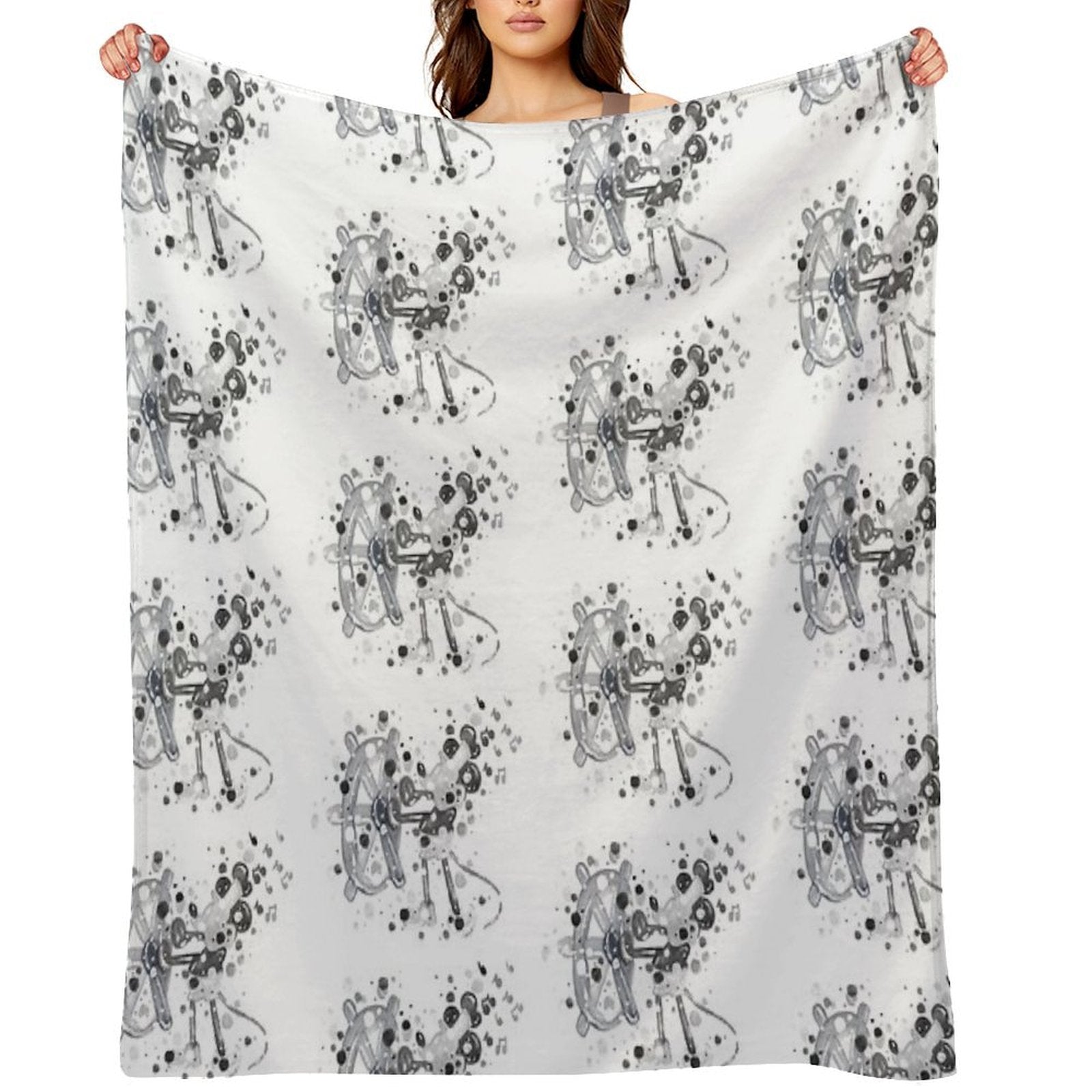 Steamboat Mickey Throw Blanket