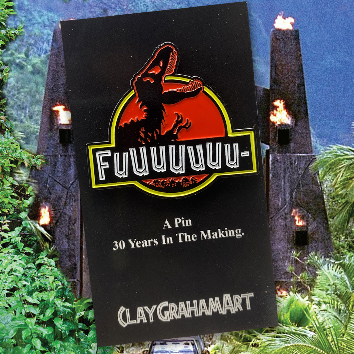 FUUUUUUU- PARK 1.75&amp;quot; Soft Enamel Pin