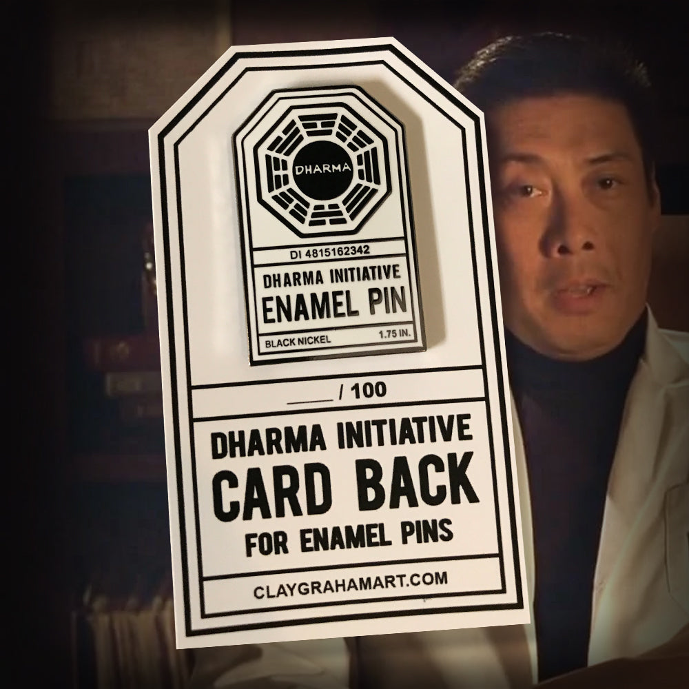 Lost In Time 1.75&amp;quot; Hard Enamel Pin