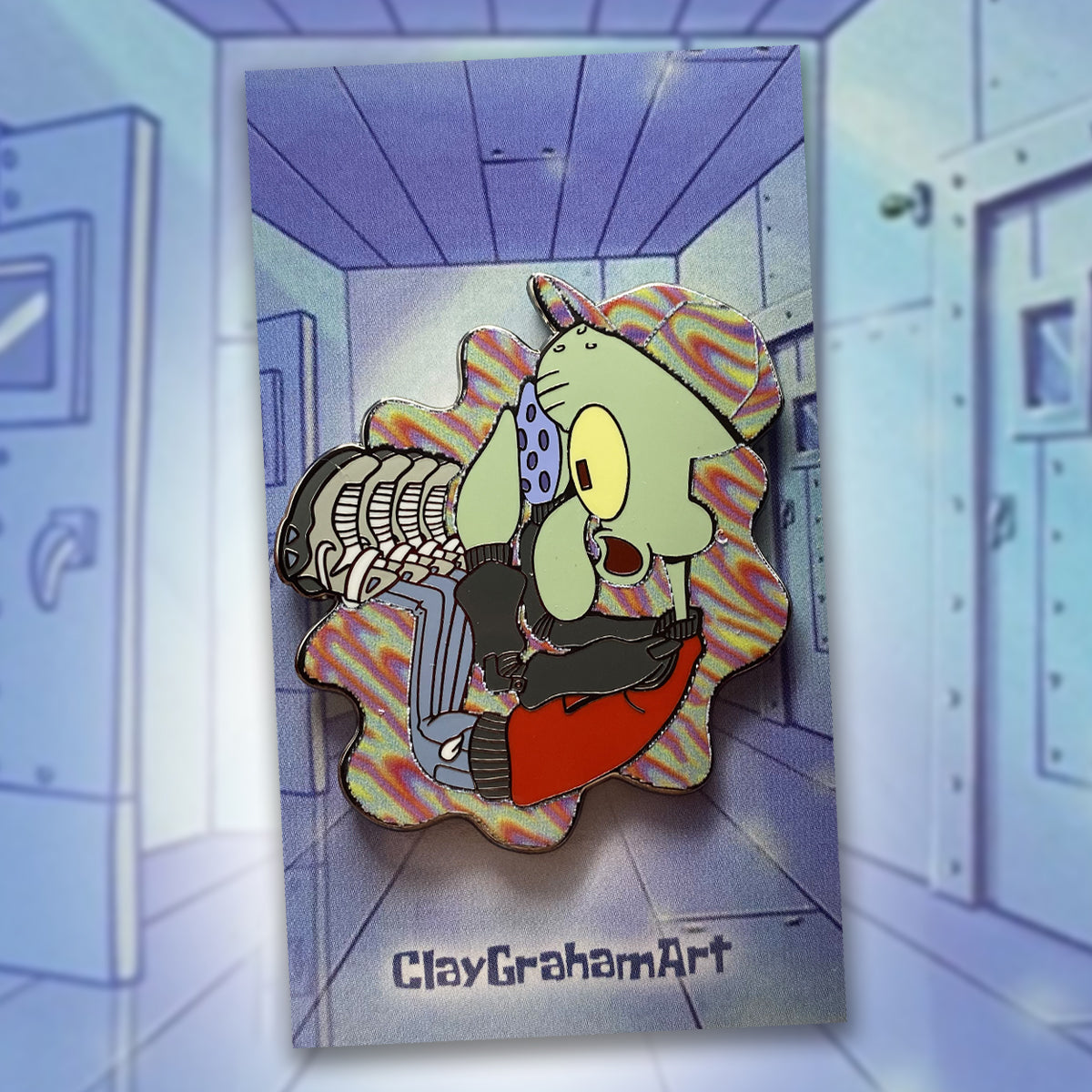 Back to the FUUUUTURRRRE 2&amp;quot; hard enamel pin