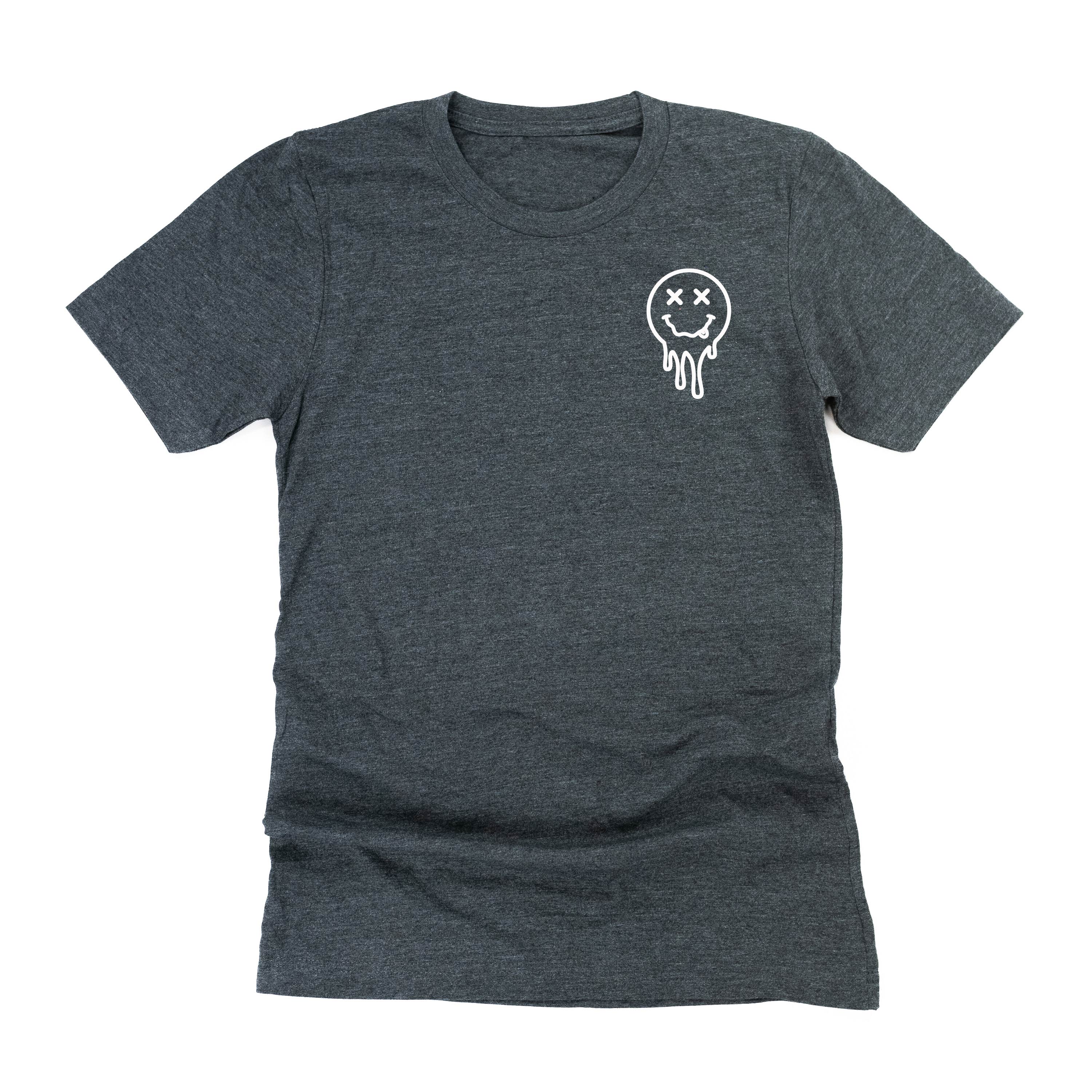 Tired Teachers Club - Melty X Squiggle Smiley (pf &amp; b) - Unisex Tee
