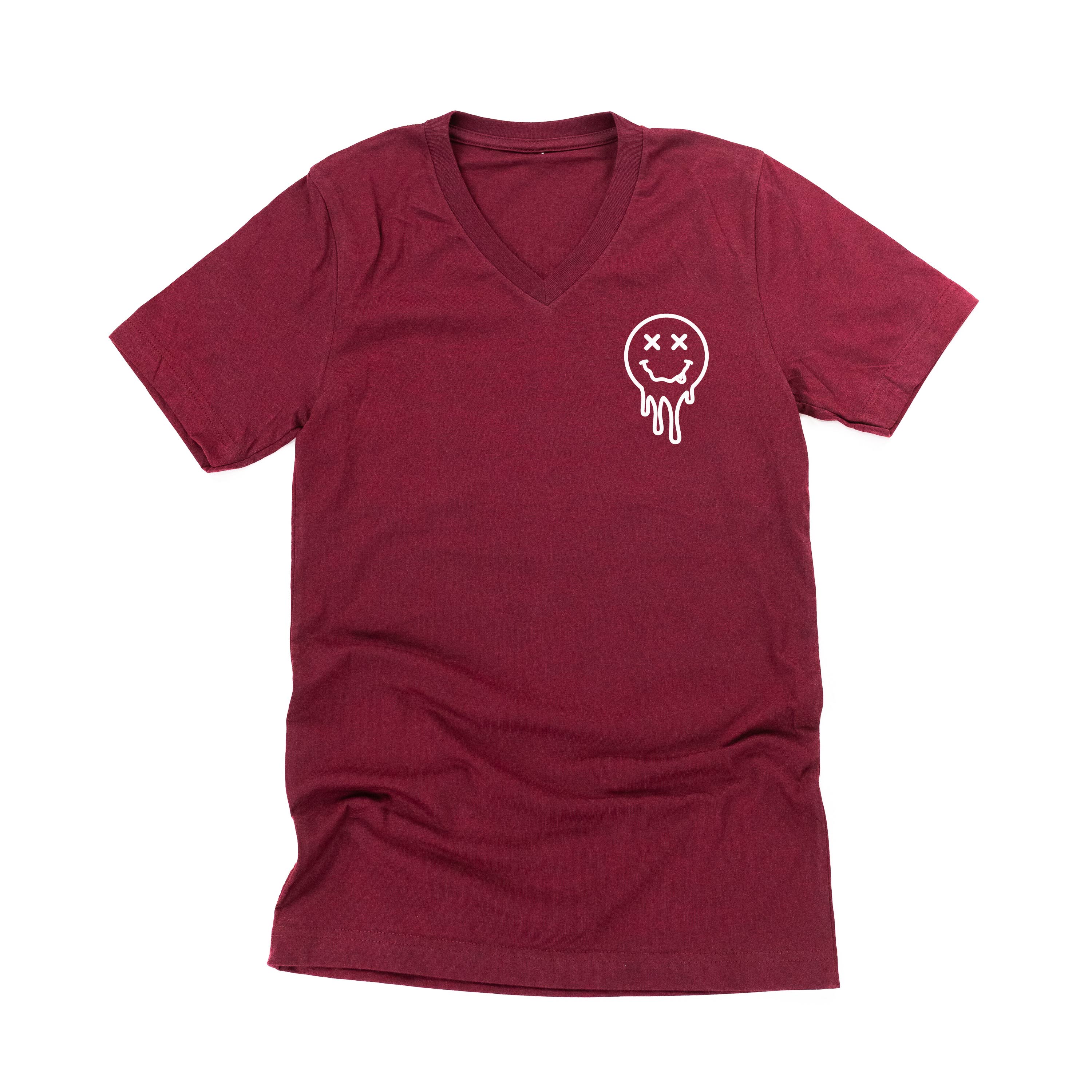 Tired Teachers Club - Melty X Squiggle Smiley (pf &amp; b) - Unisex Tee
