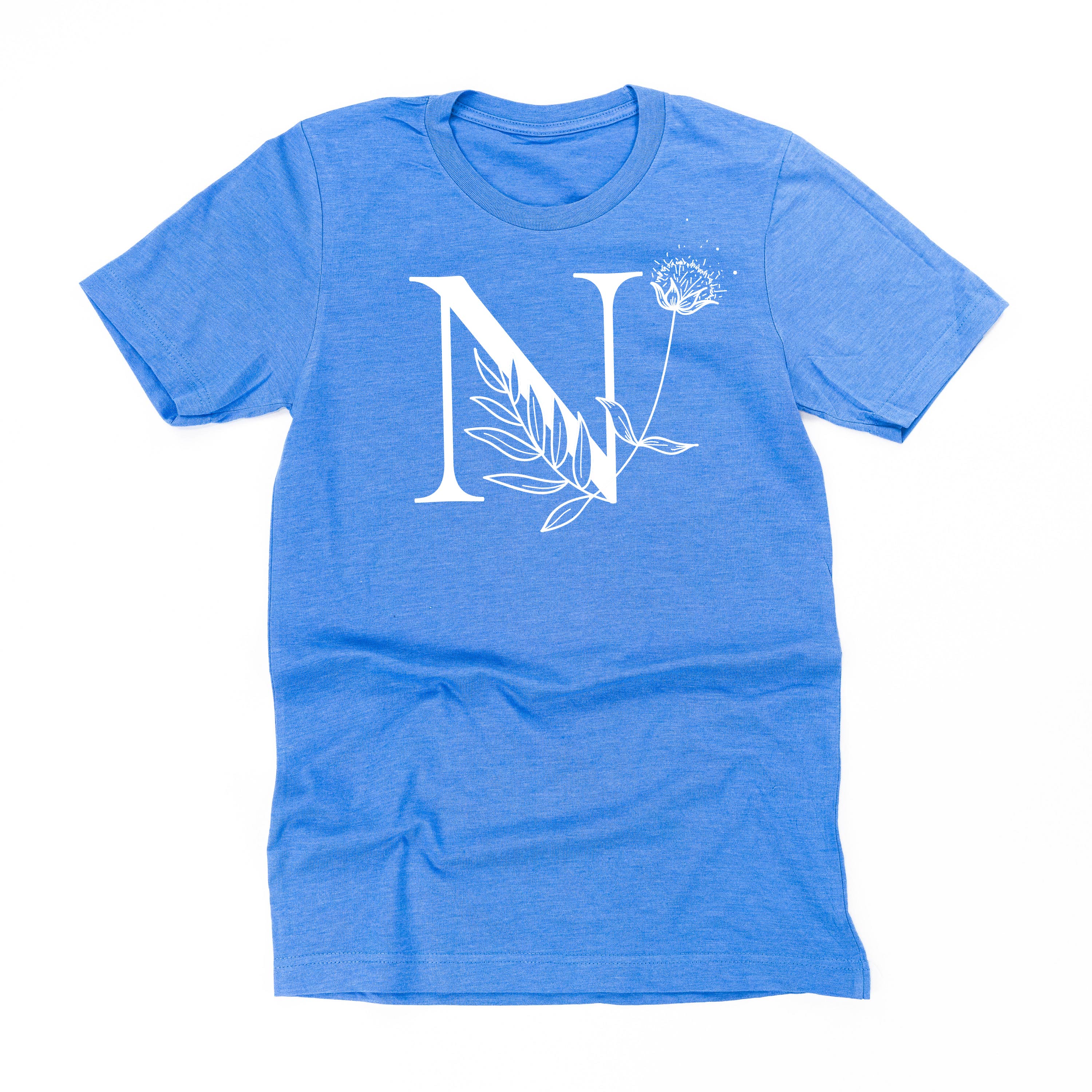 Floral Initials - Unisex Tee