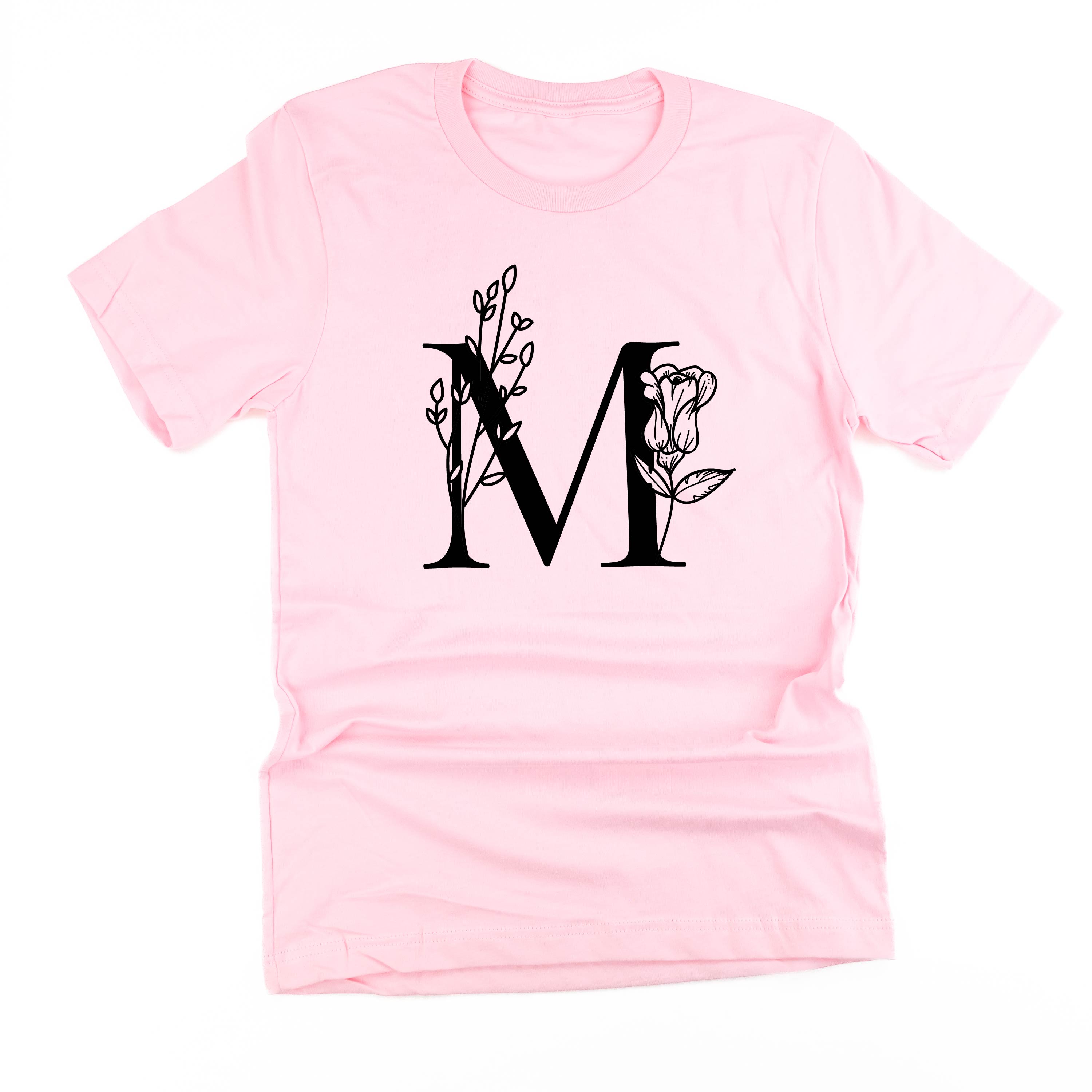 Floral Initials - Unisex Tee