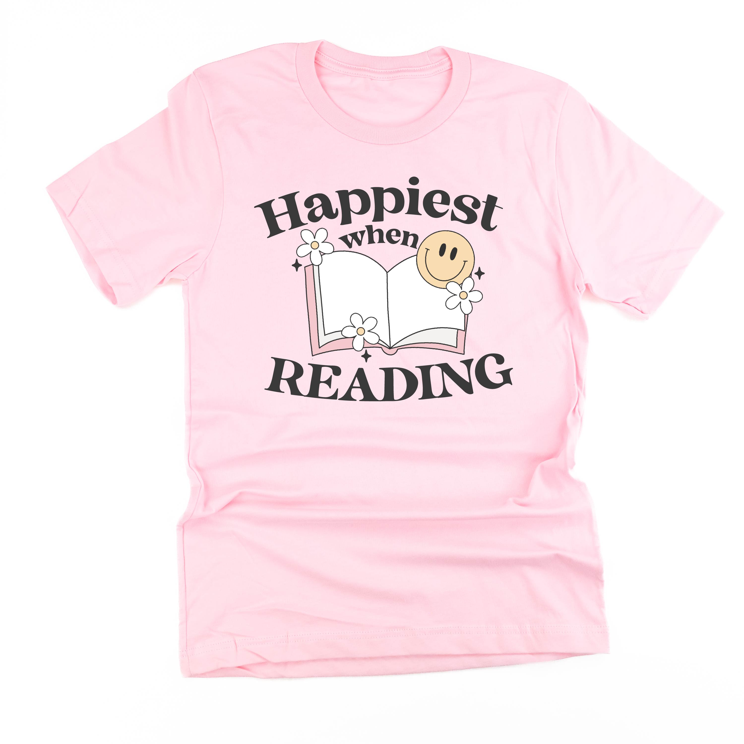 Happiest When Reading - Unisex Tee