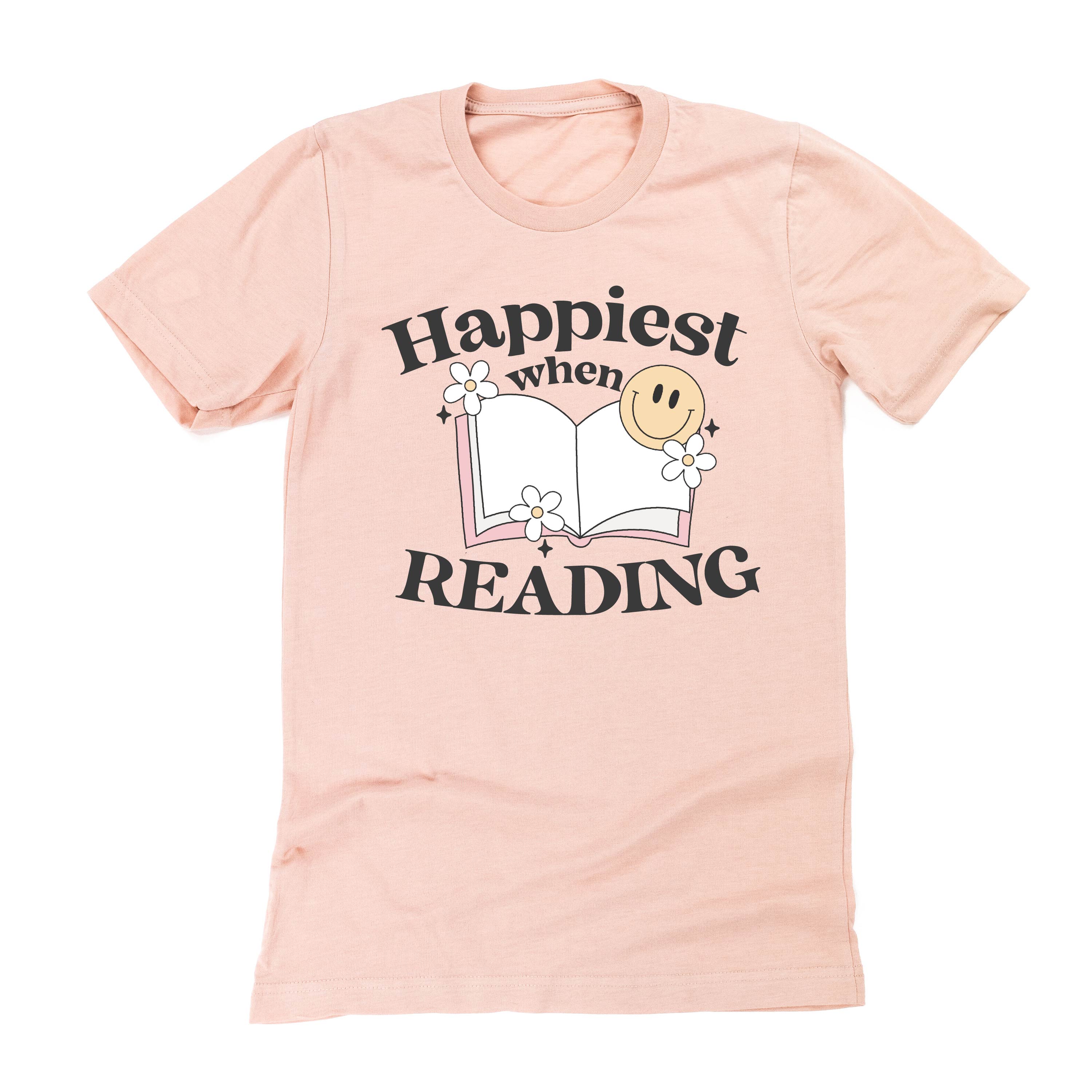Happiest When Reading - Unisex Tee