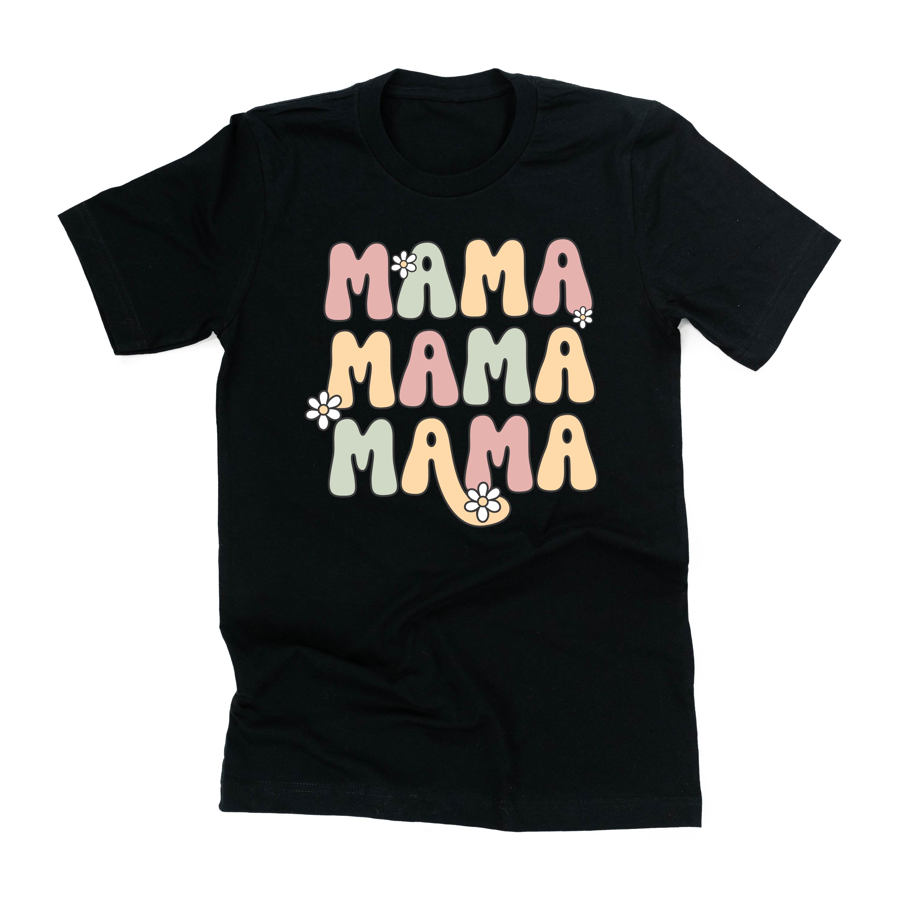 MAMA x3 with Daisies - Unisex Tee