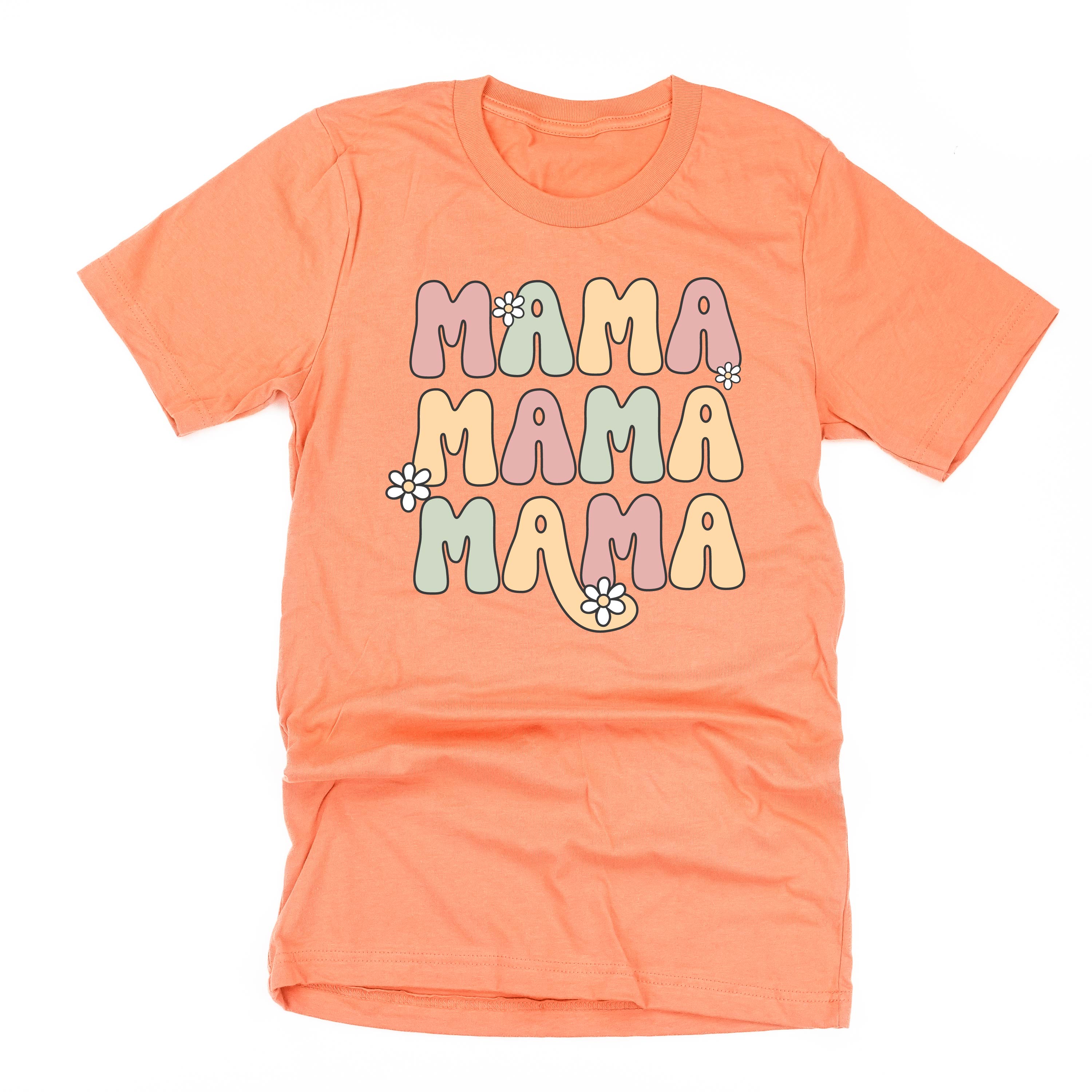 MAMA x3 with Daisies - Unisex Tee