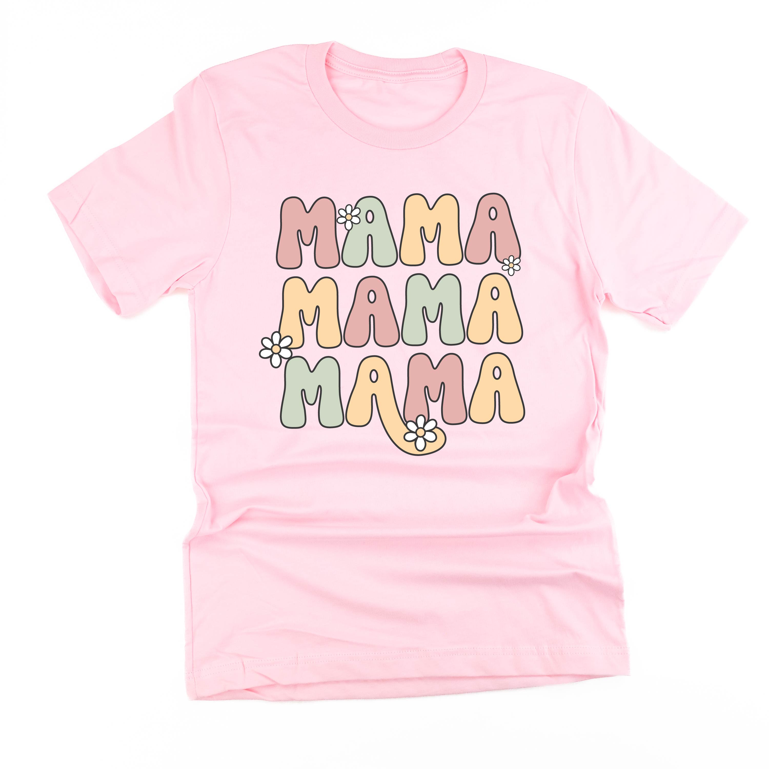 MAMA x3 with Daisies - Unisex Tee