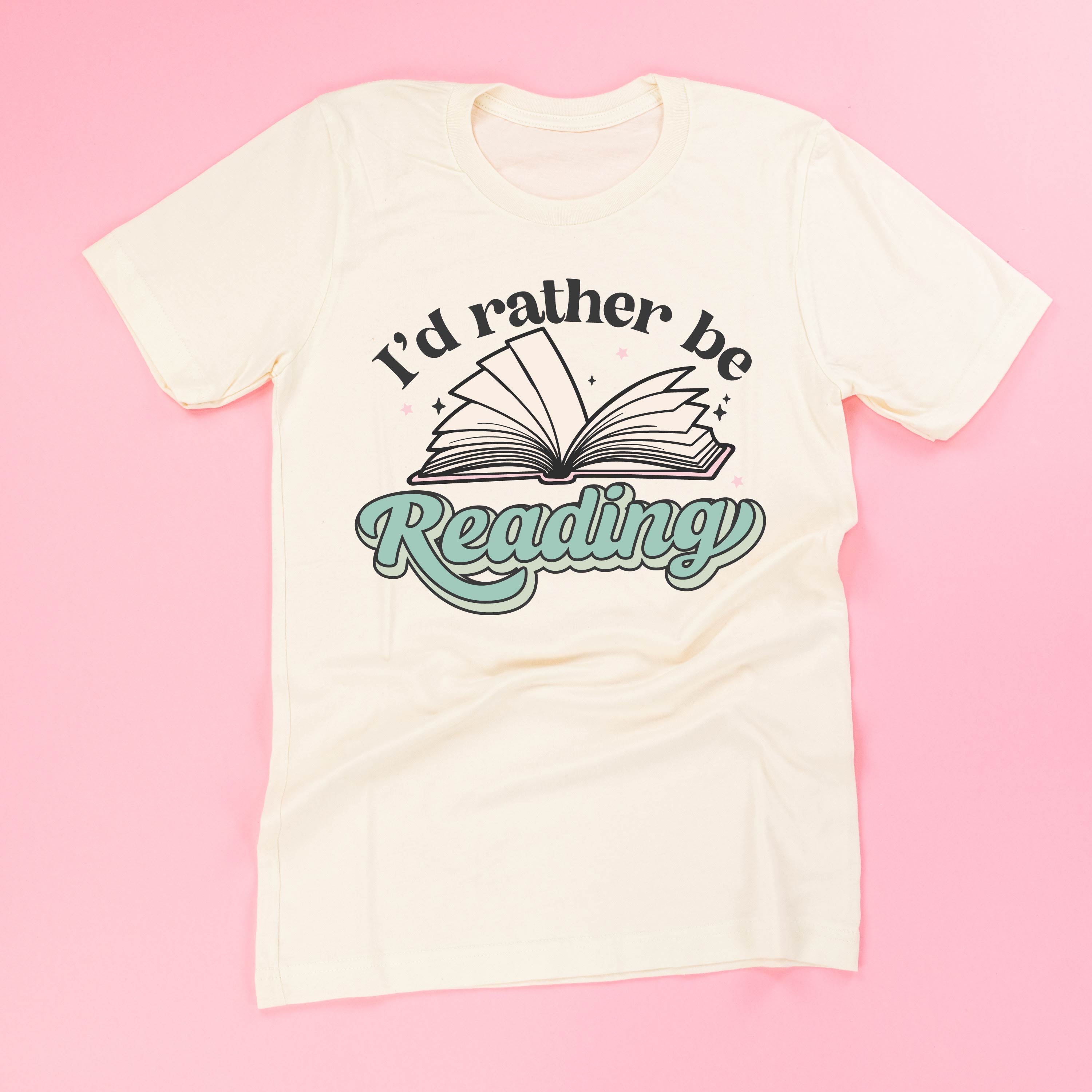 I&amp;#39;d Rather Be Reading - Unisex Tee