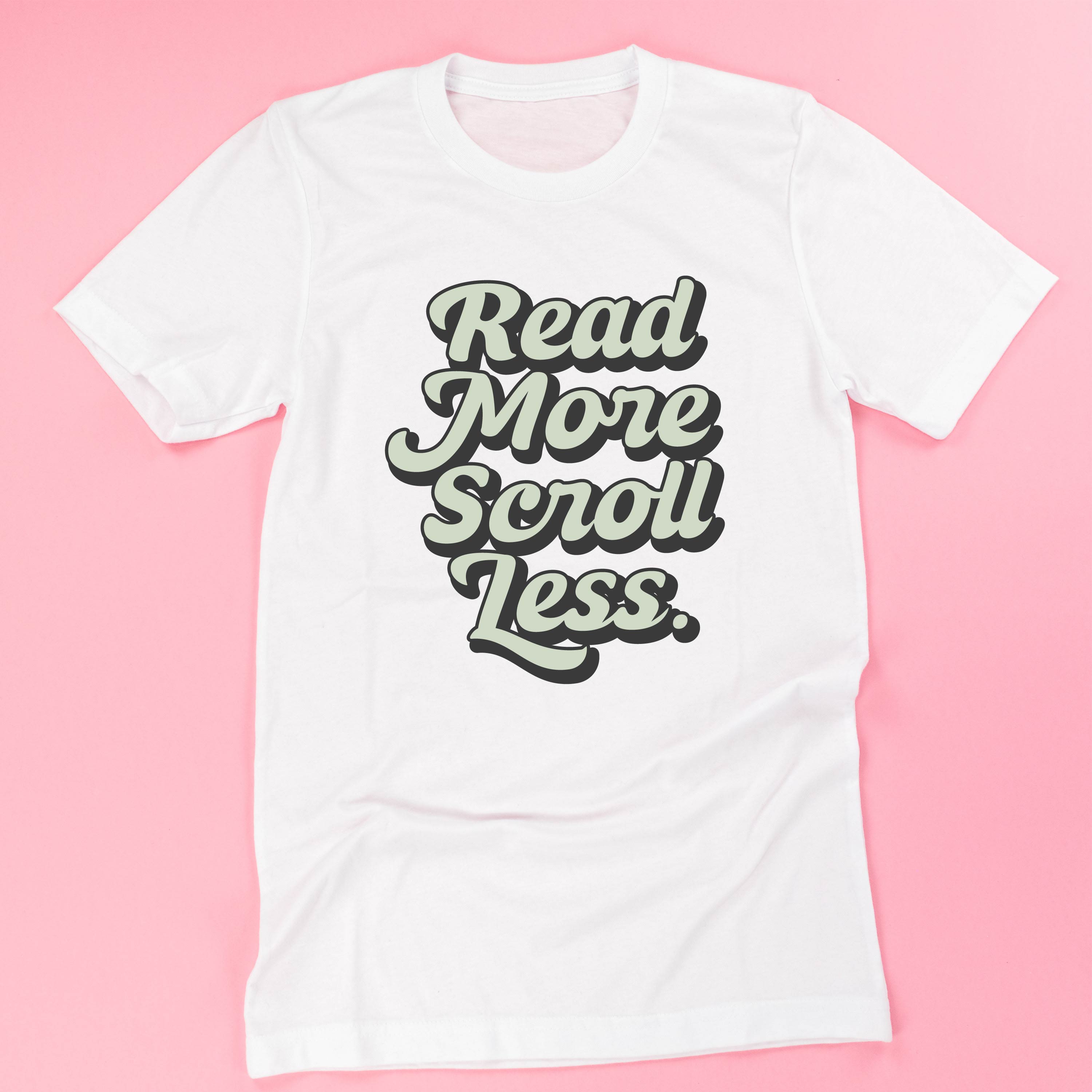 Read More. Scroll Less. - Unisex Tee