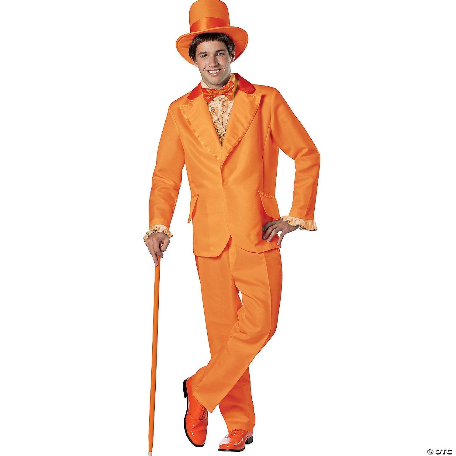 Adult Goofball Orange Costume, Large