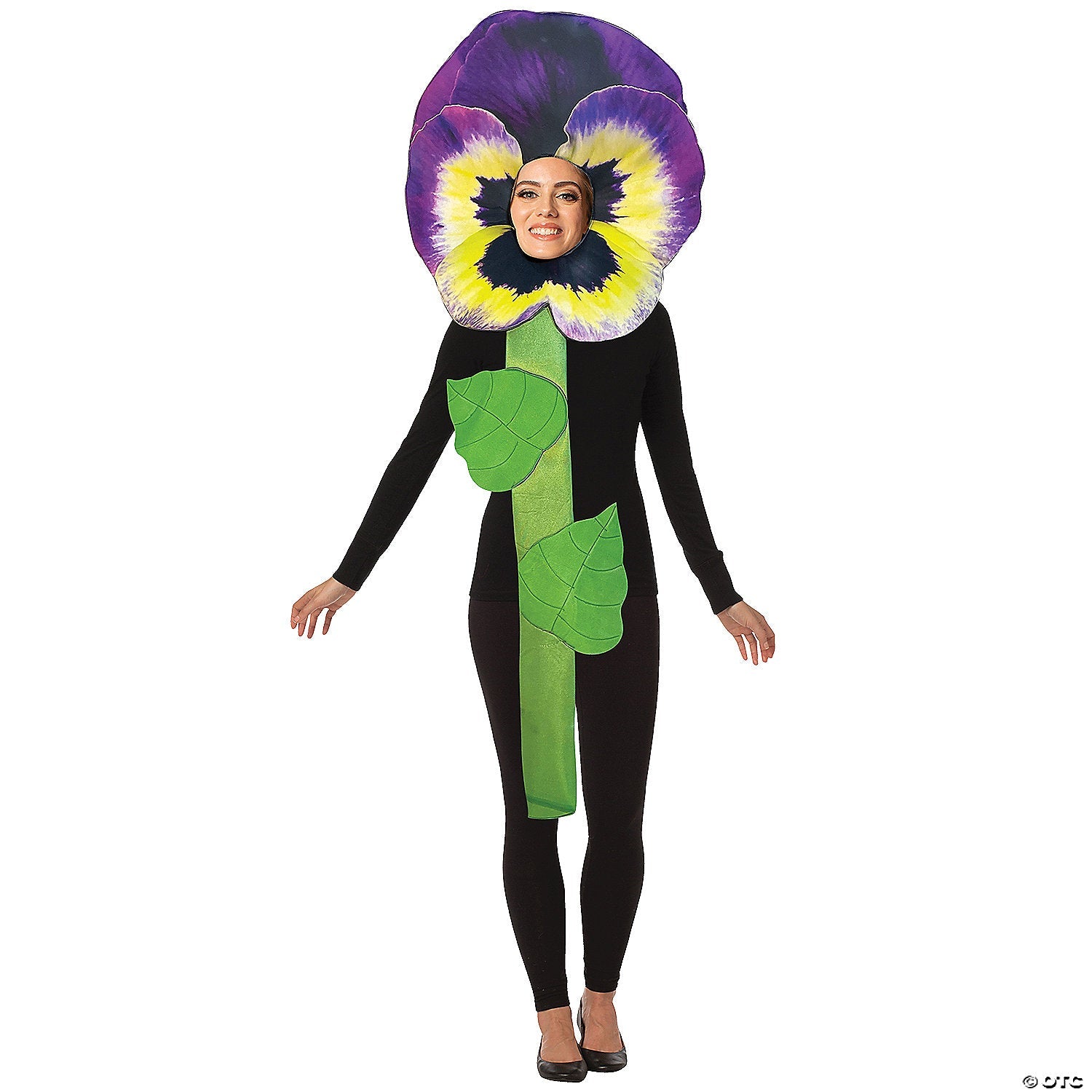 Adult Purple Pansy Flower Costume