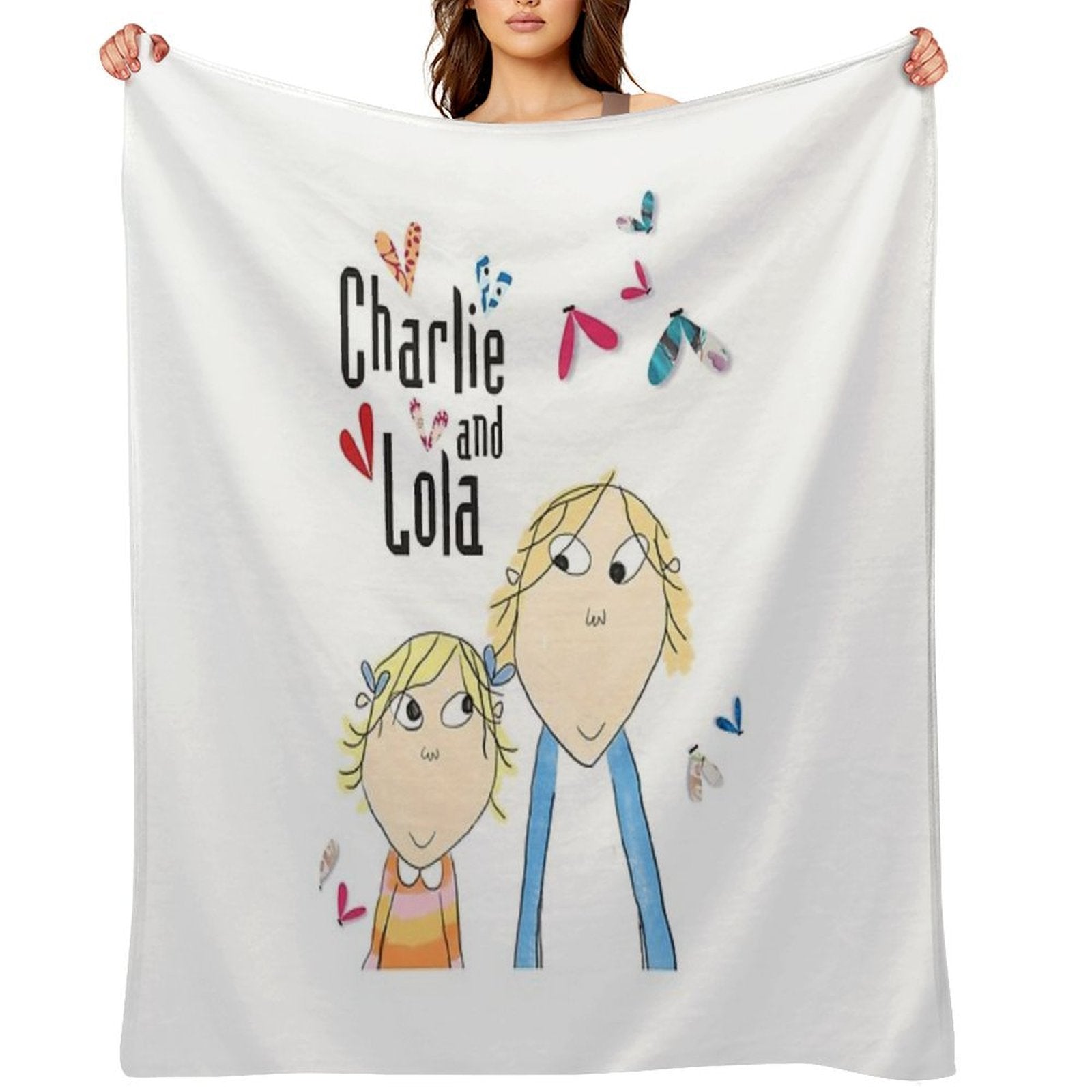 Charlie And Lola Throw Blanket
