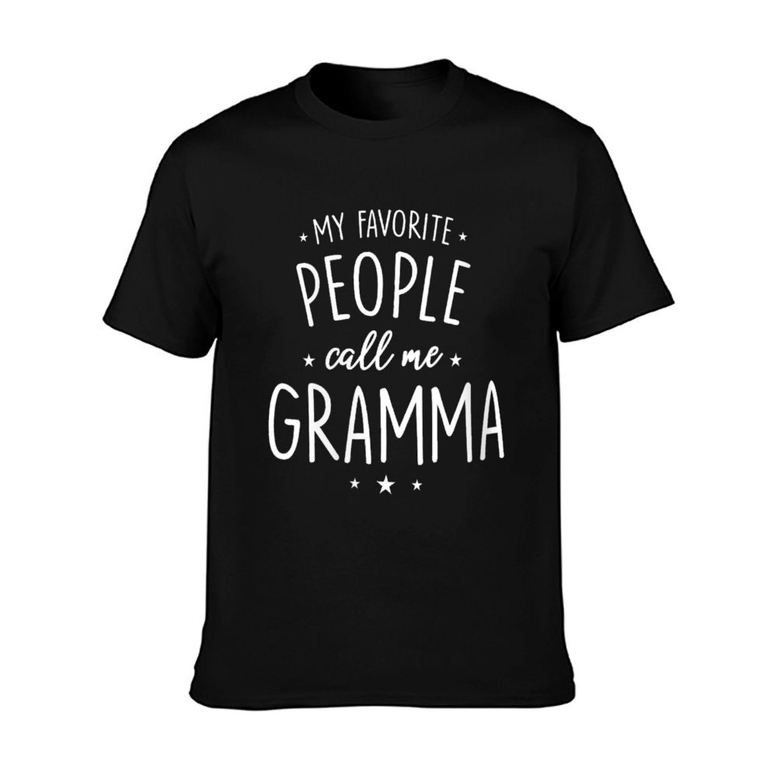 Womens Gramma Shirt Gift My Favorite People Call Me Gramma T-Shirt