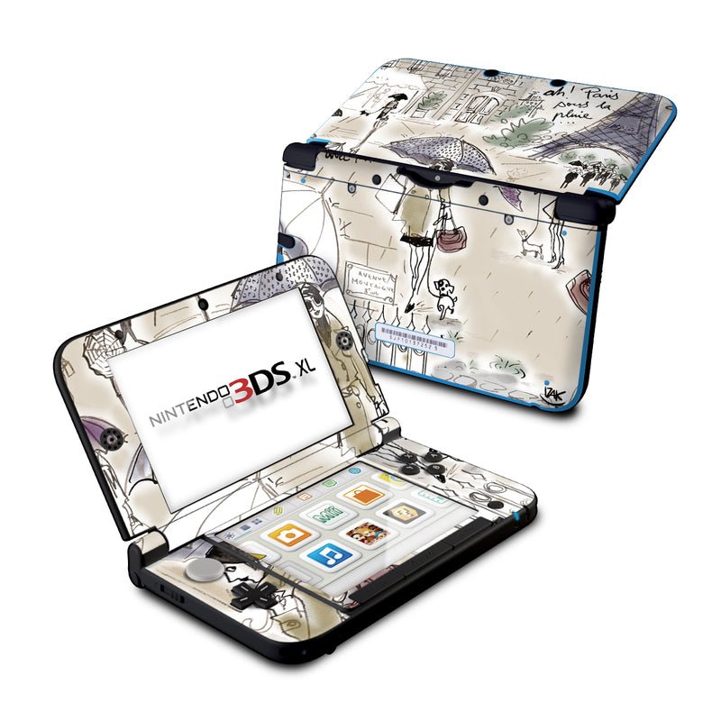Ah Paris - Nintendo 3DS XL Skin