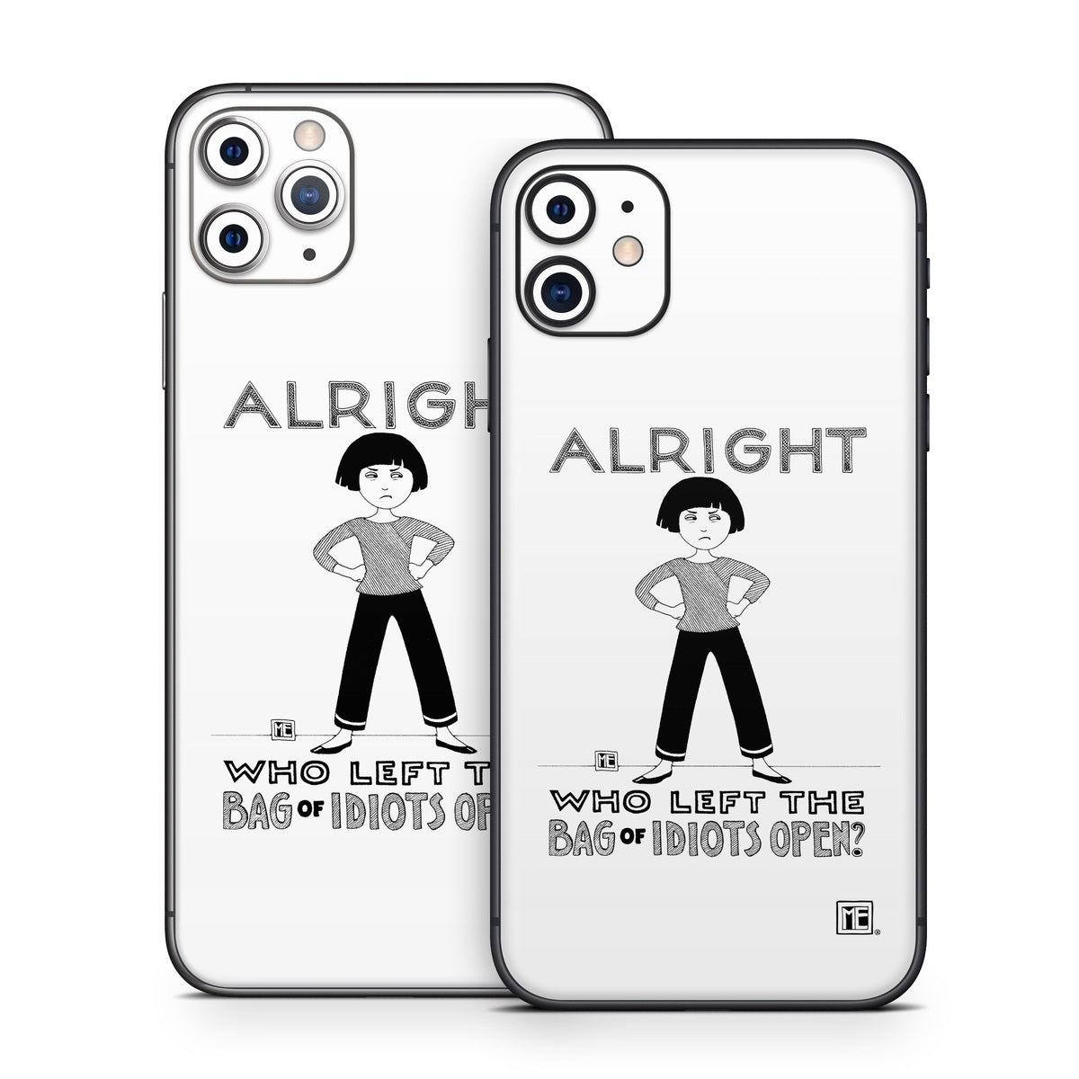 BAG OF IDIOTS - APPLE IPHONE 11 SKIN