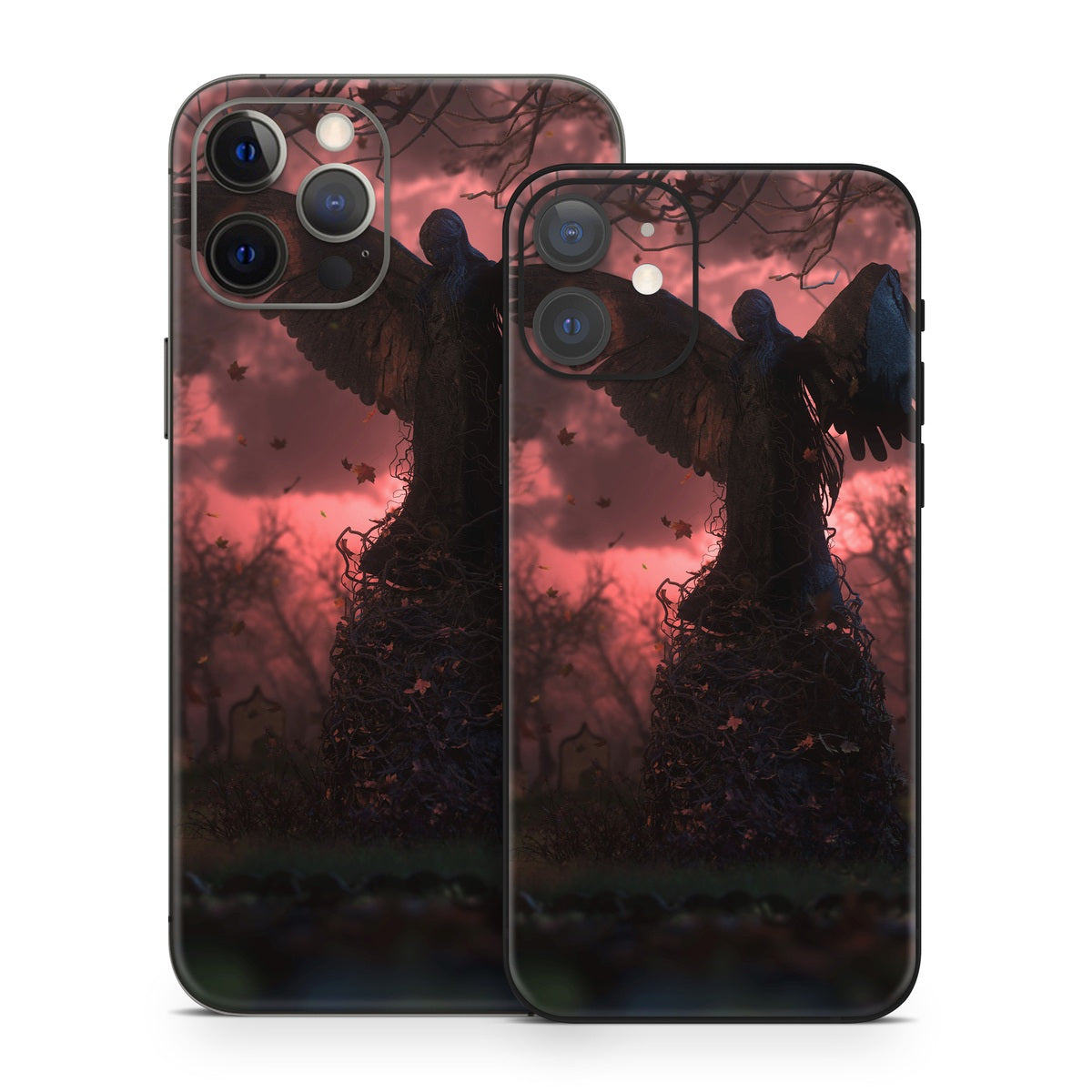 Black Angel - Apple iPhone 12 Skin