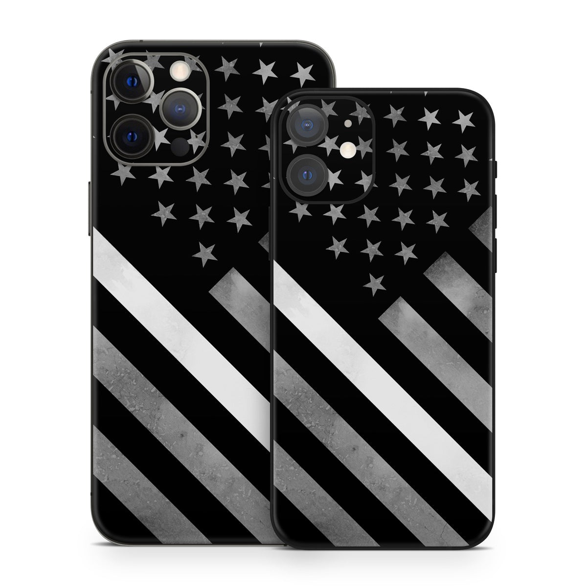 Thin White Line Hero - Apple iPhone 12 Skin