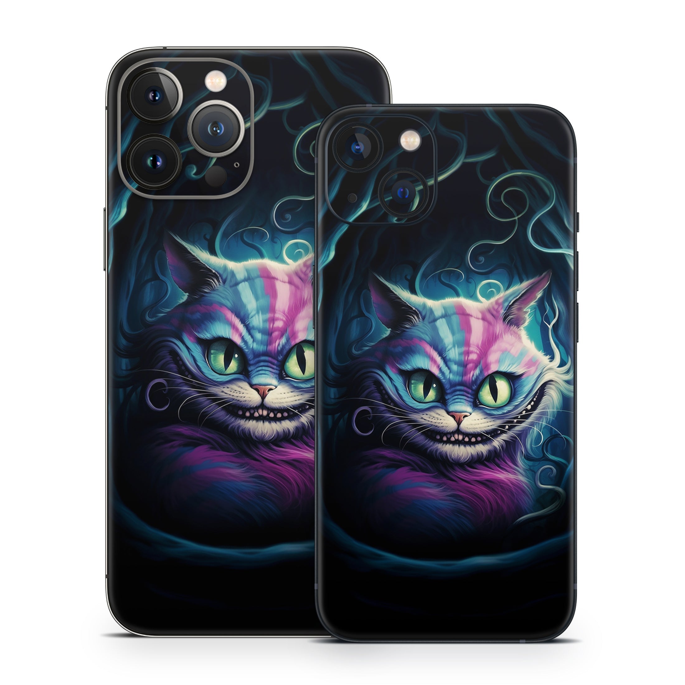 Blue Cheshire Cat - Apple iPhone 13 Skin