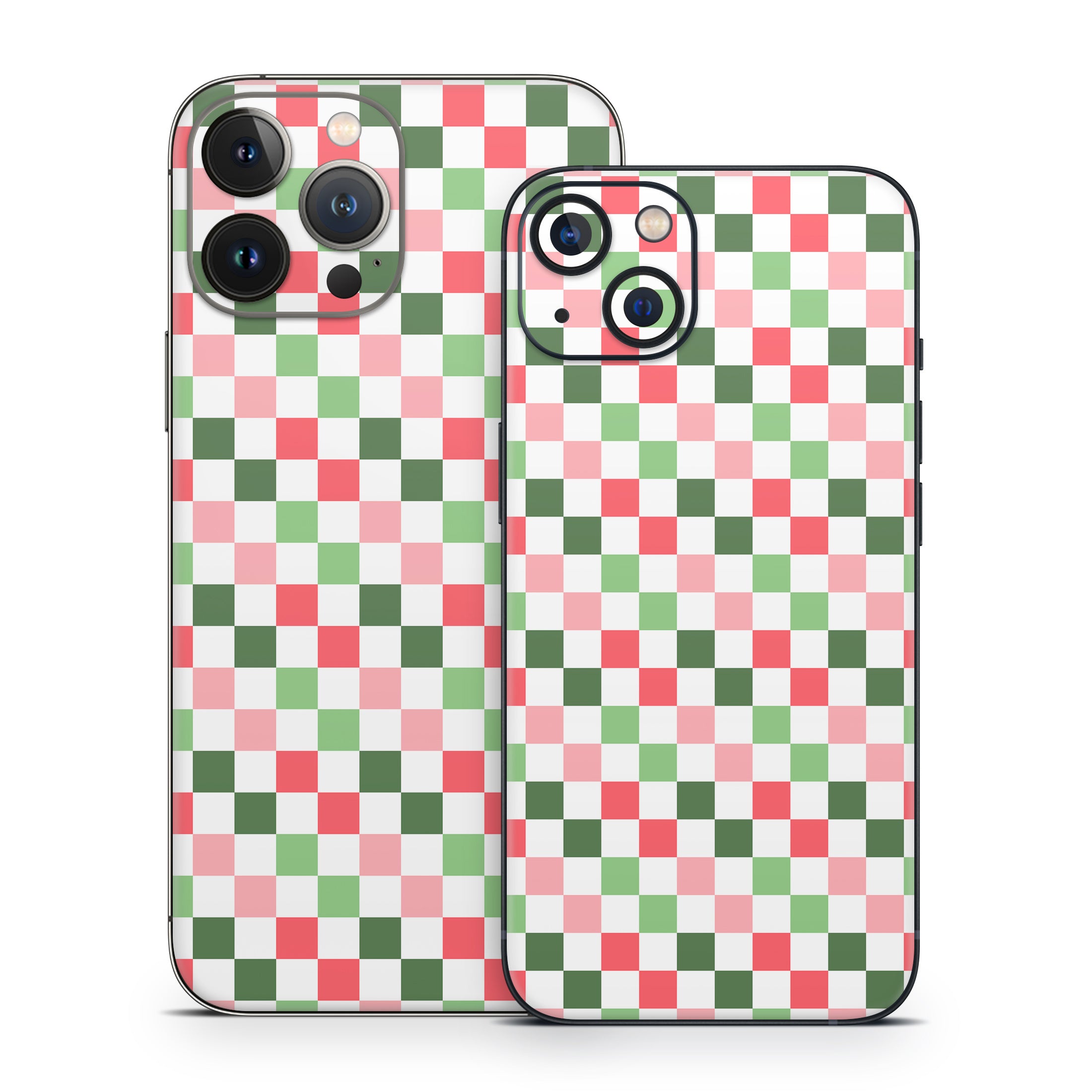 Christmas Checkers - Apple iPhone 13 Skin
