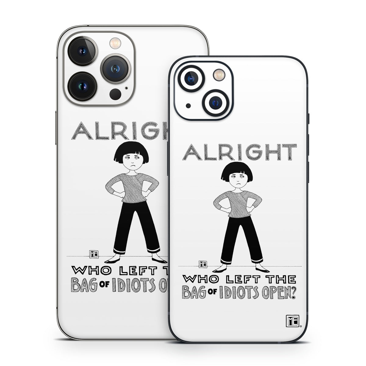 BAG OF IDIOTS - APPLE IPHONE 13 SKIN
