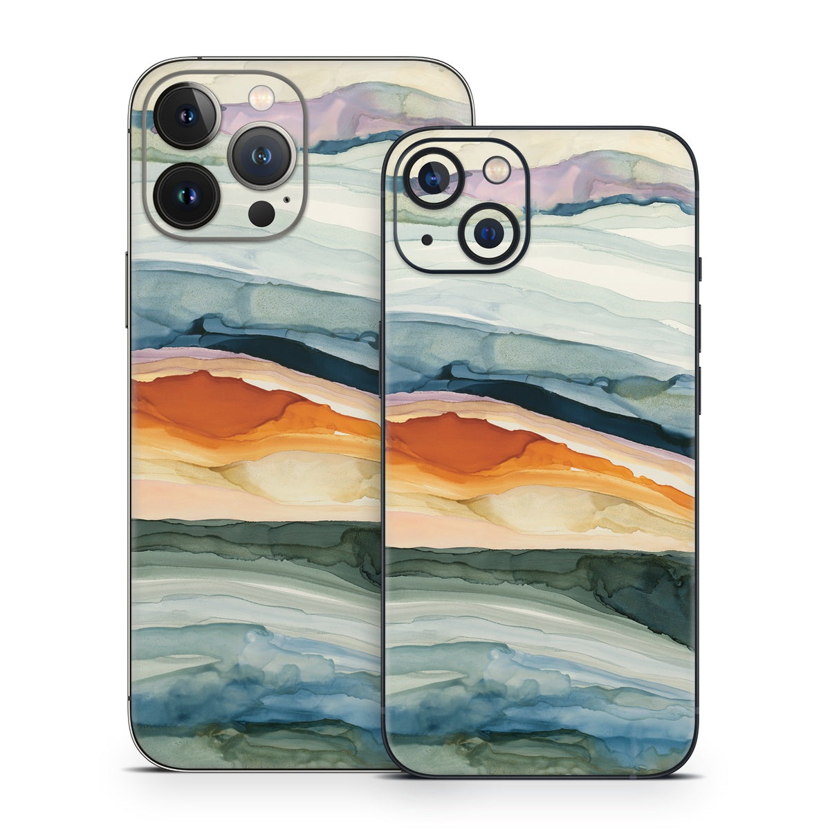 Layered Earth - Apple iPhone 13 Skin