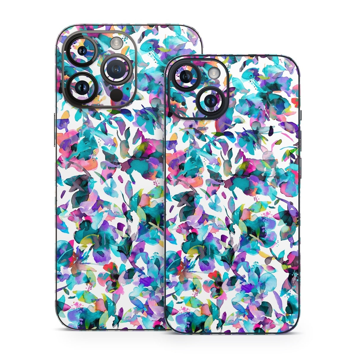 Aquatic Flowers - Apple iPhone 14 Skin