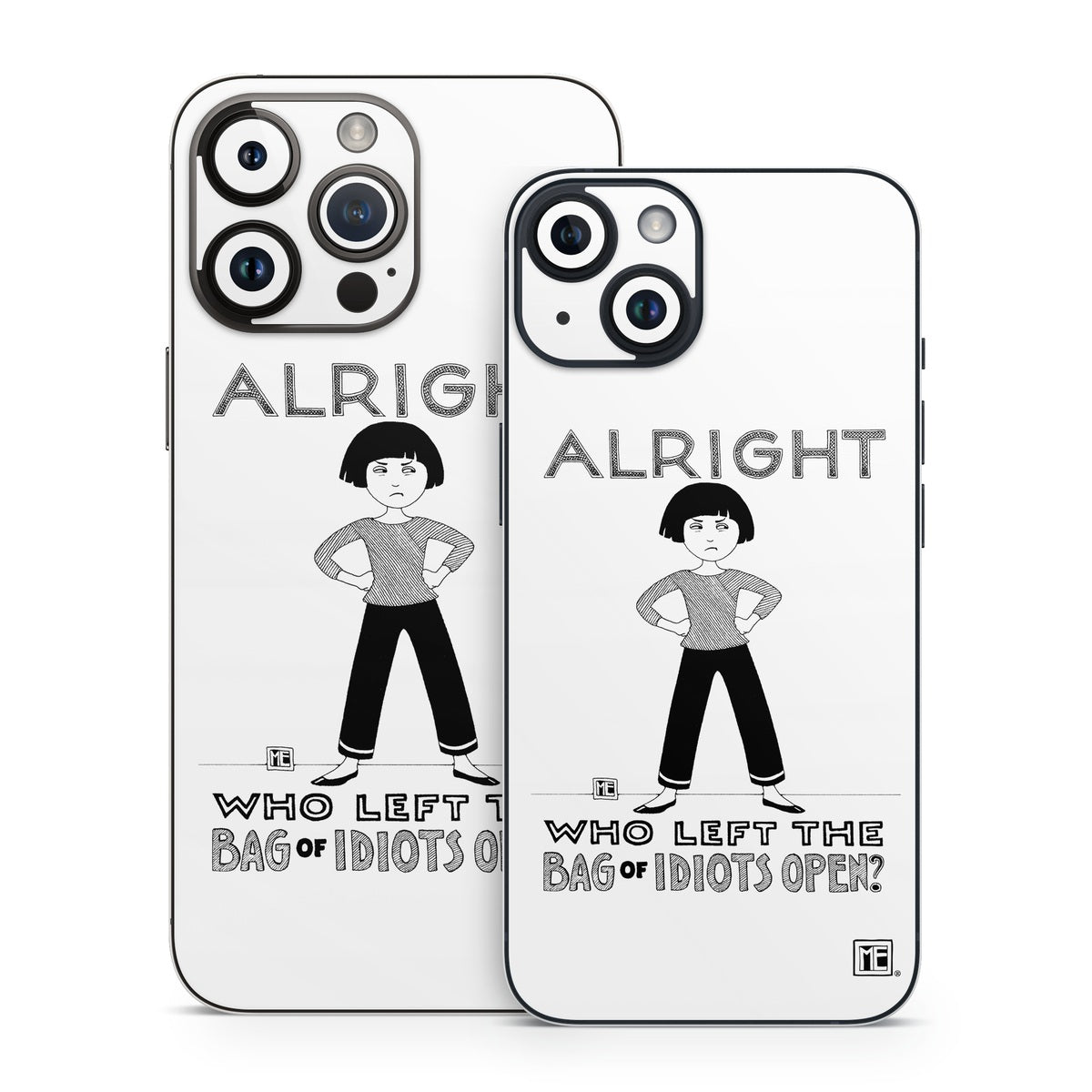 BAG OF IDIOTS - APPLE IPHONE 14 SKIN